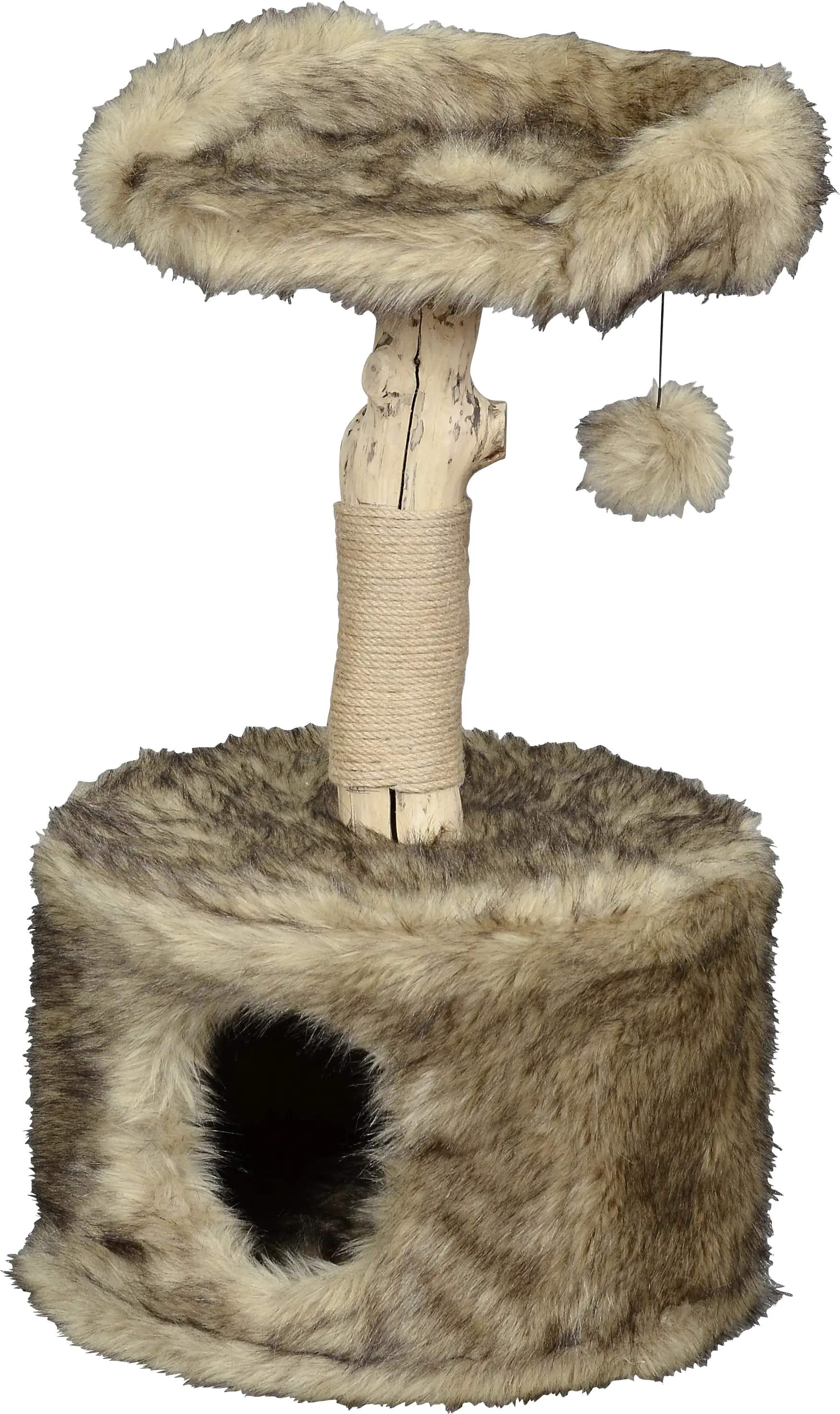 Dobar Design Kratzbaum Ruby L 45 x B 45 x H 88 cm