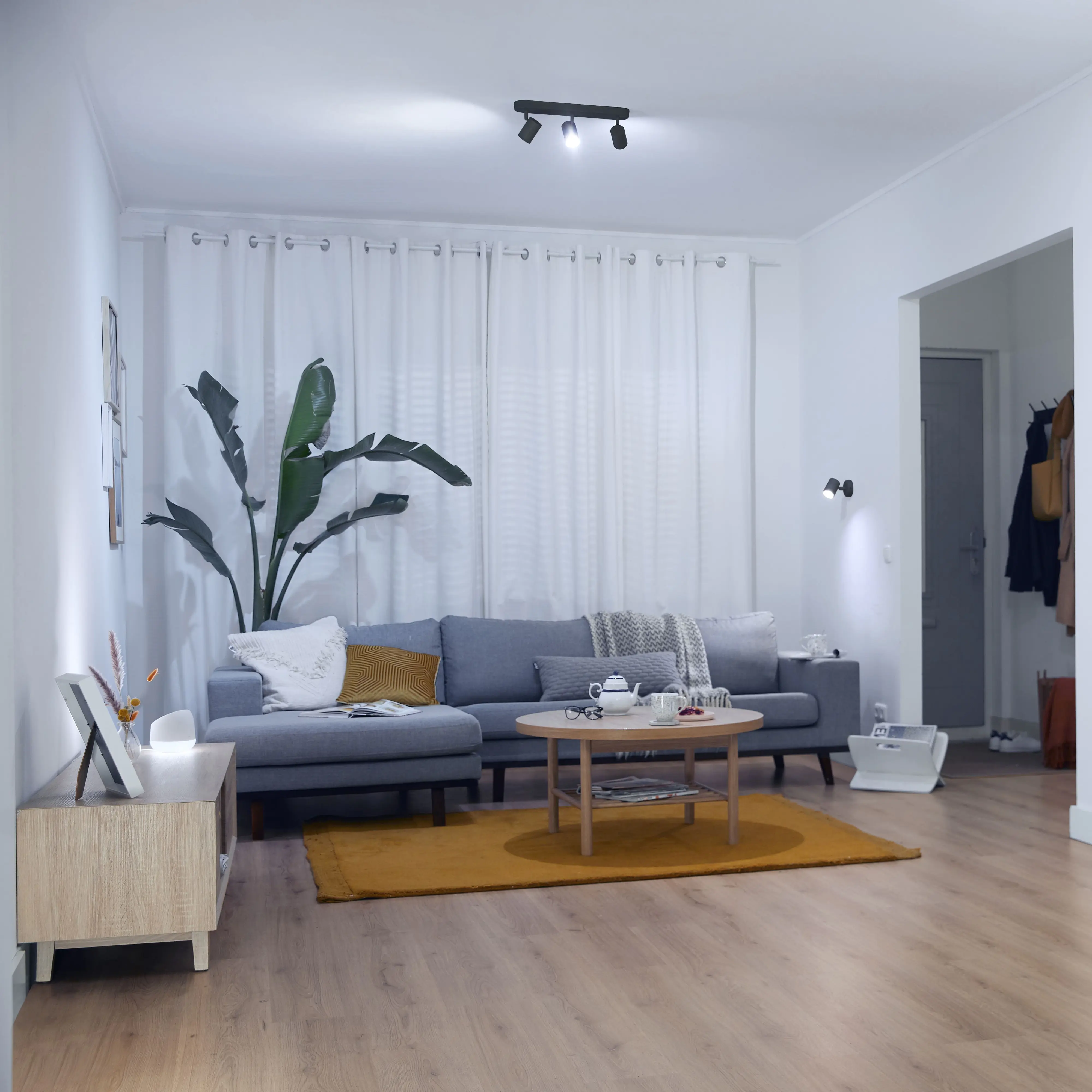 Wiz 3er Spot Imageo 15W RGB schwarz