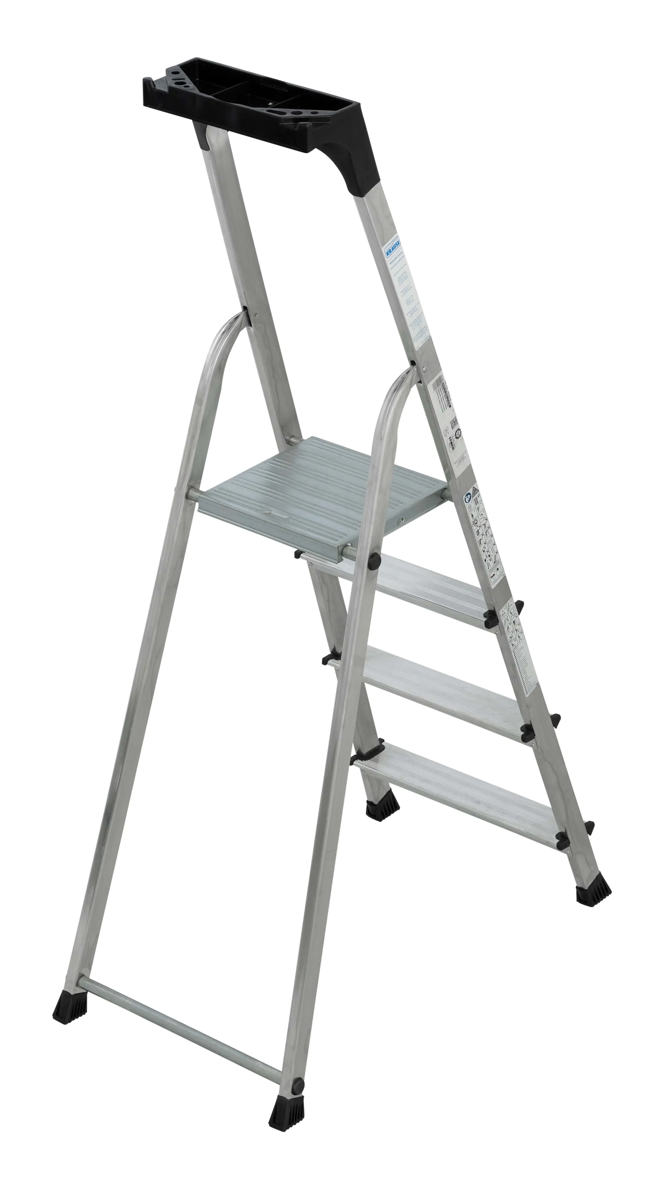 Krause Haushaltsleiter 1 x 4 Stufen Arbeitshöhe ca. 2,85 m
