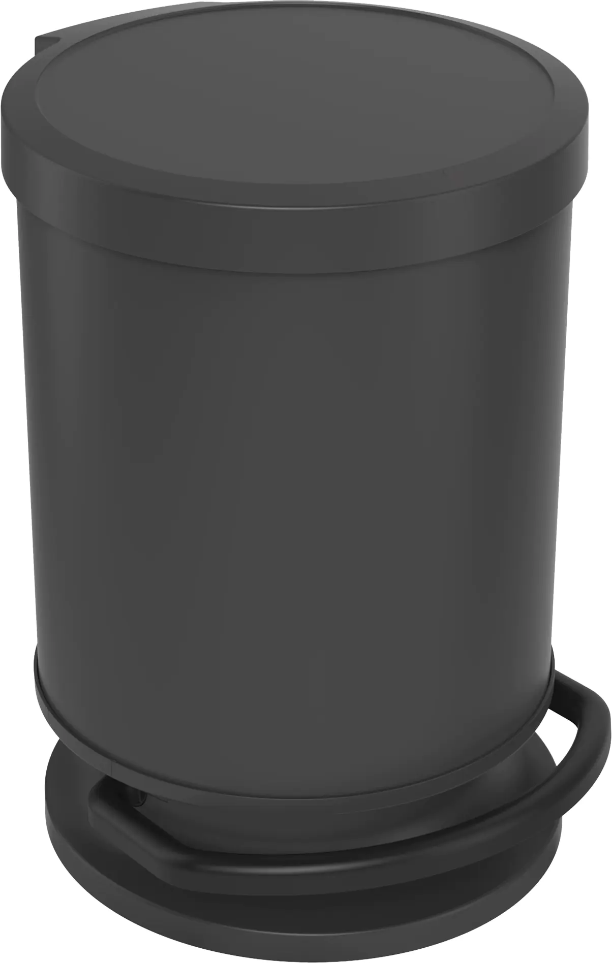 Rotho Treteimer Paso 20 L rund schwarz