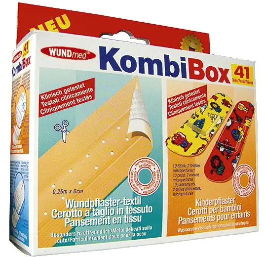 Wundmed Pflaster-Kombibox 41-teilig