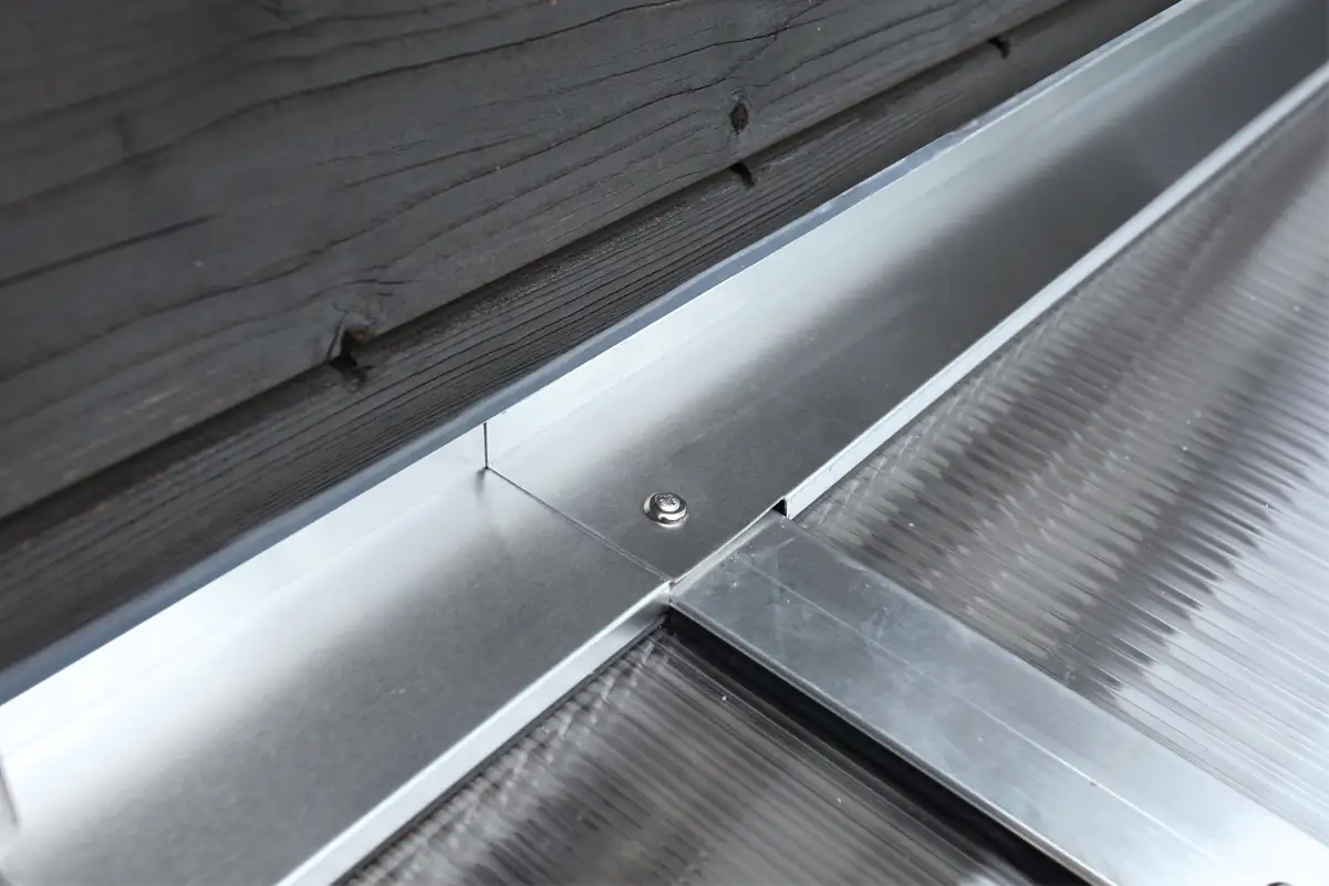 SKAN HOLZ Wandanschlussprofil-Set für Terrassenüberdachungen 541 cm Breite