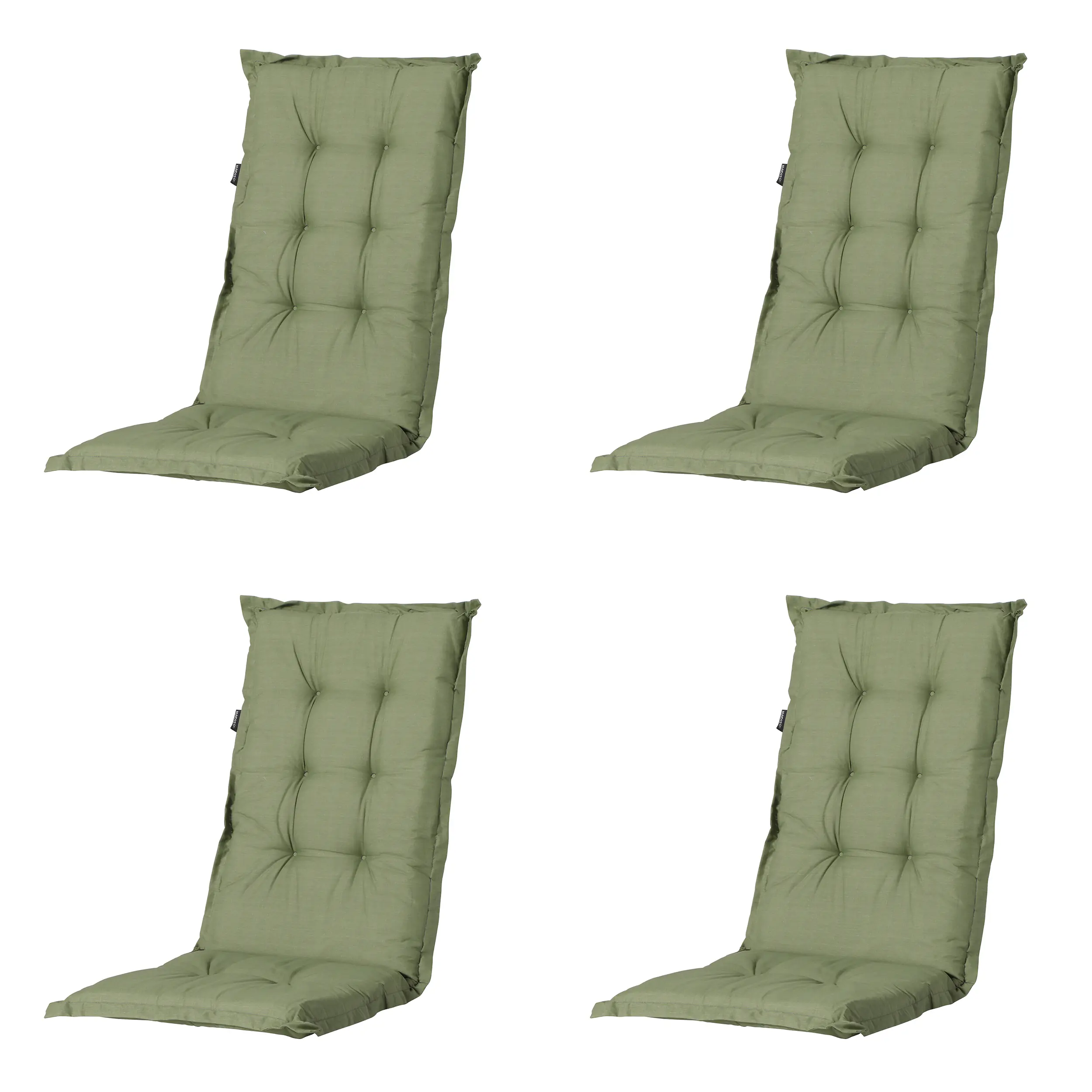 Jardin Garten-Essgruppe Aruba + Elise 4 Personen Kunststoff mit Auflagen graphit/grün