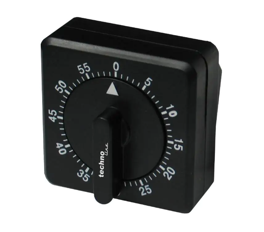 Technoline Kurzzeitwecker KZW analog schwarz Technoline Kurzzeitwecker KZW analog schwarz