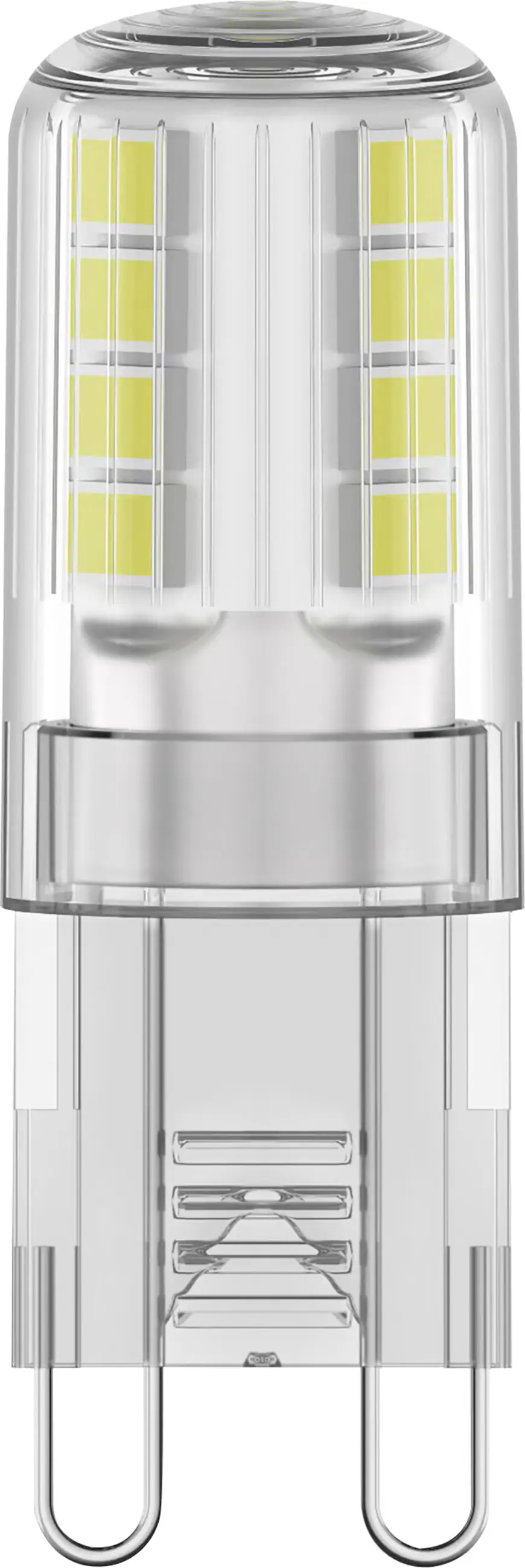 Bellalux LED Stiftsockellampe Pin30 G9 2,6 W warmweiß klar