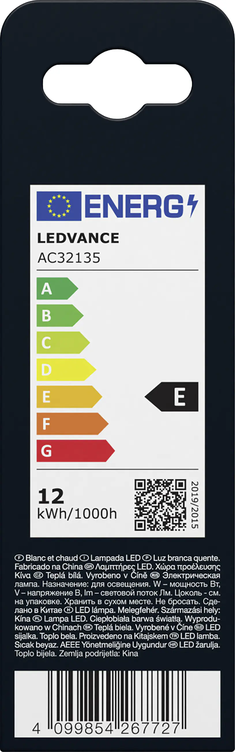 Bellalux LED Röhrenlampe Slim118 R7s 12 W warmweiß 
