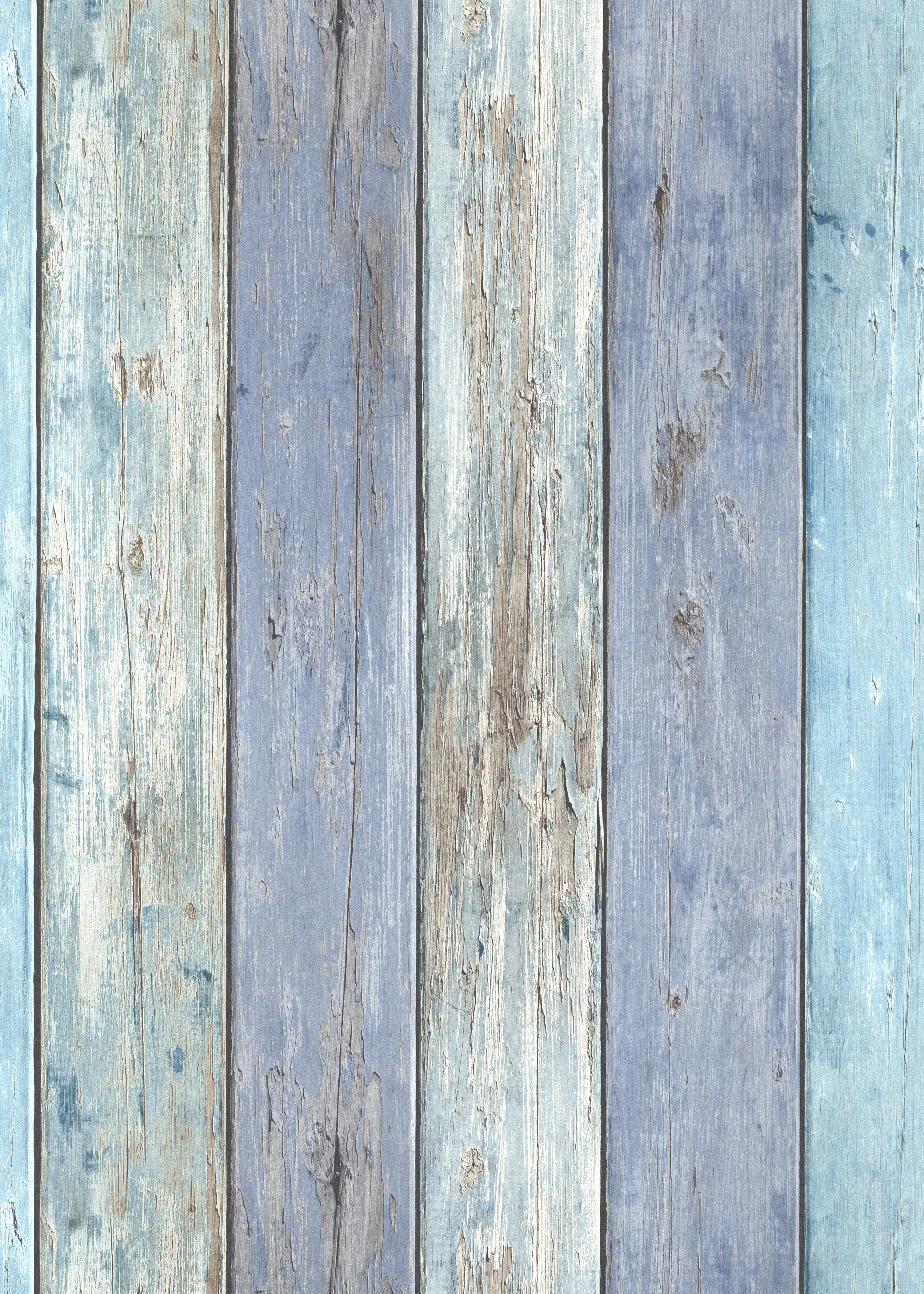 Erismann Vliestapete 10200-08 Imitations 2 Holz blau 10,05 x 0,53 m