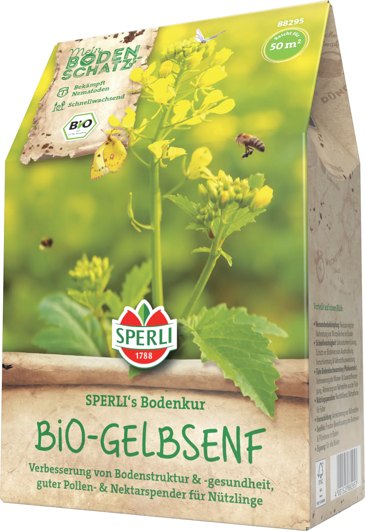 Sperli's Bodenkur Bio Gelbsenf 250 g