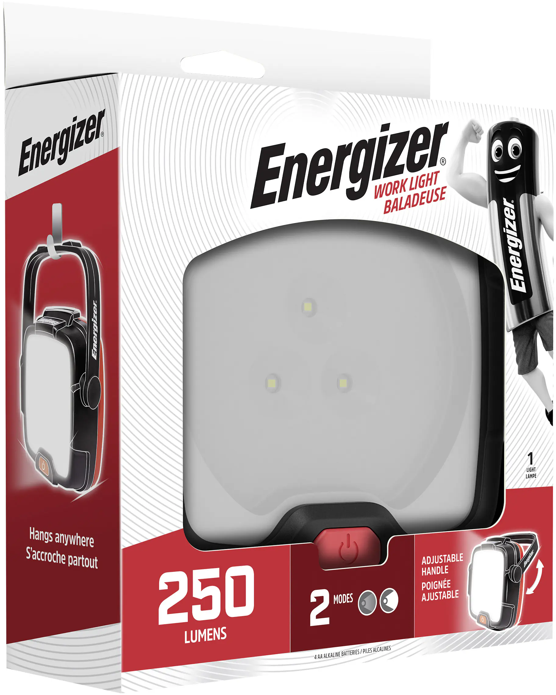 Energizer Arbeitslampe Work Light Waterproof Area Light schwarz Energizer Arbeitslampe Work Light Waterproof Area Light schwarz