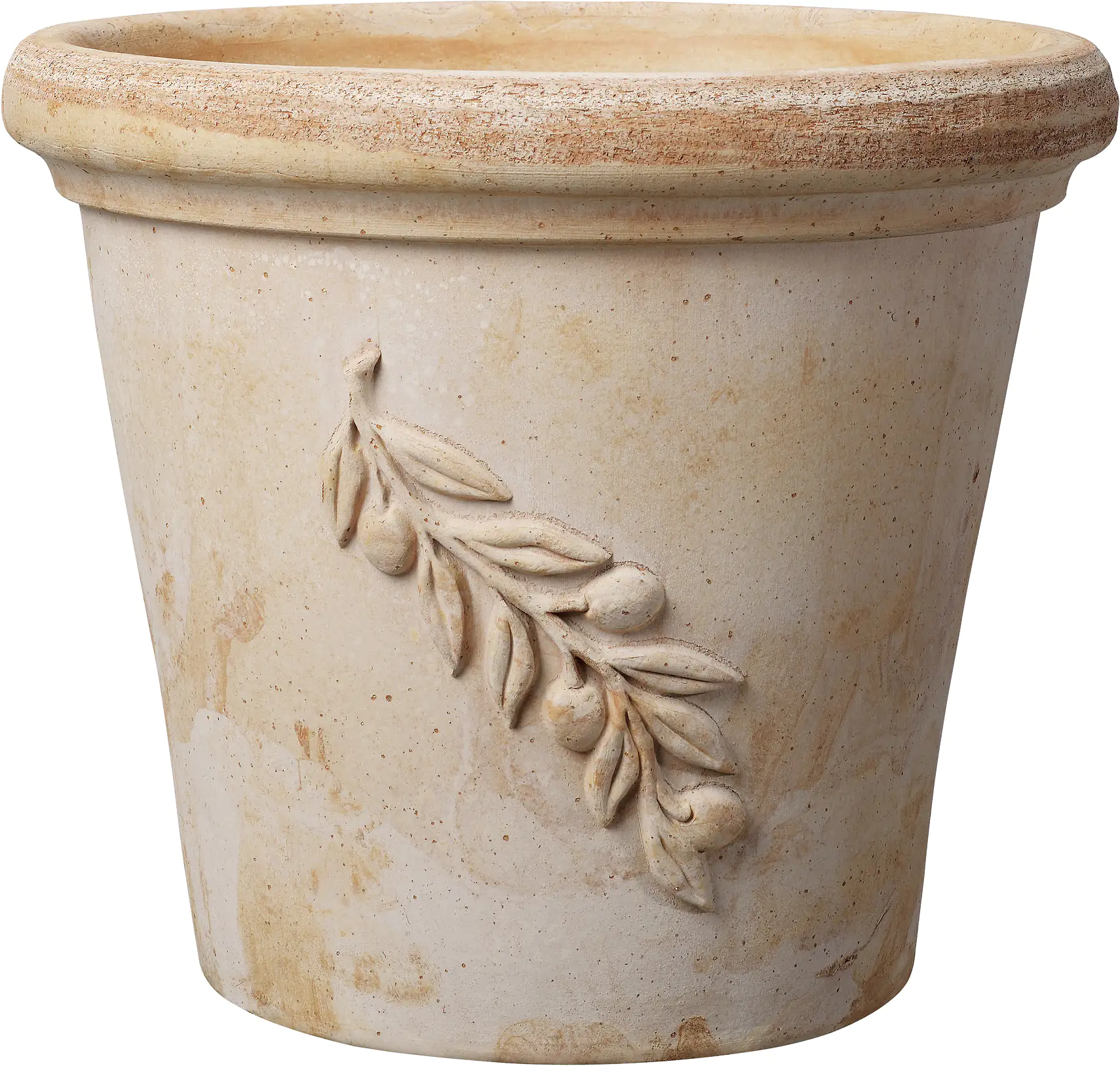 Deroma Pflanztopf Cilindro Olive terracotta Ø 30 cm