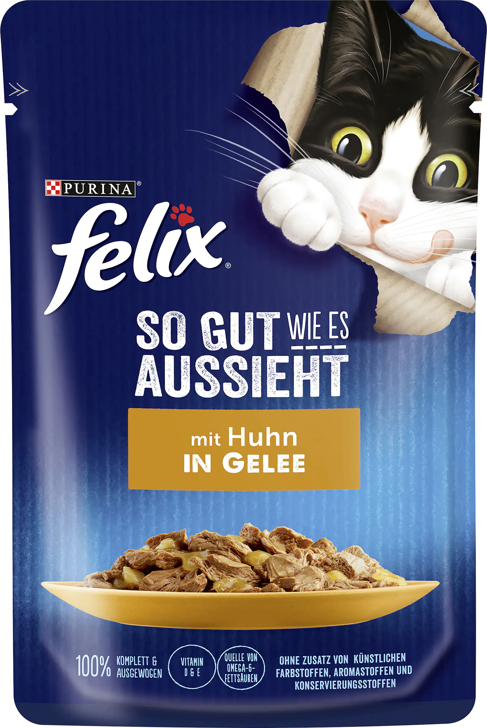 Felix So gut wie es aussieht in Gelee mit Huhn 85 g