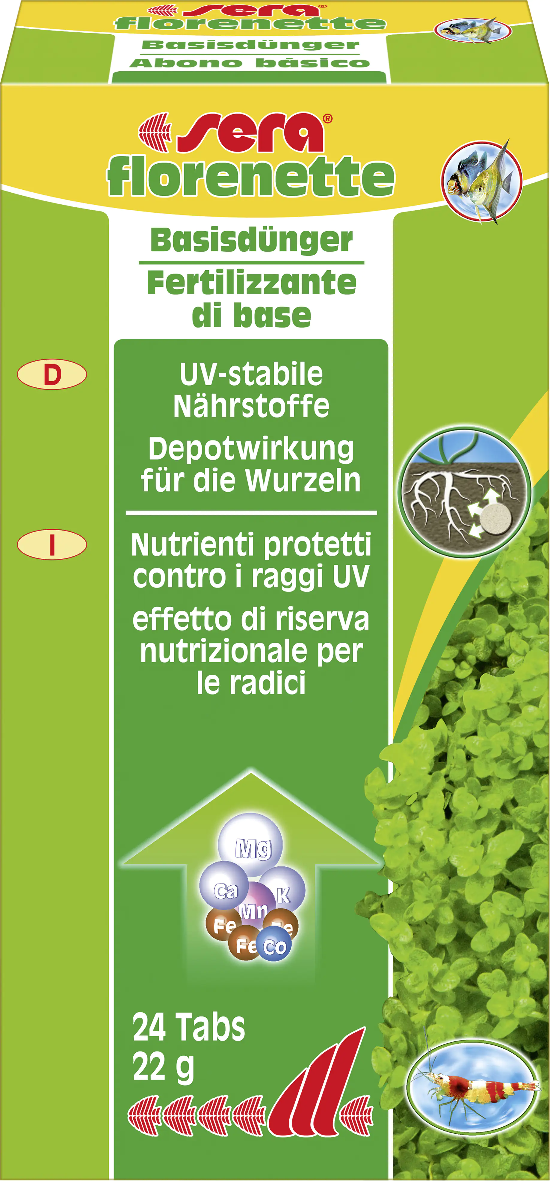 Sera Dünger für Aquarienpflanzen florenette 24 Tabs Sera Dünger für Aquarienpflanzen florenette 24 Tabs