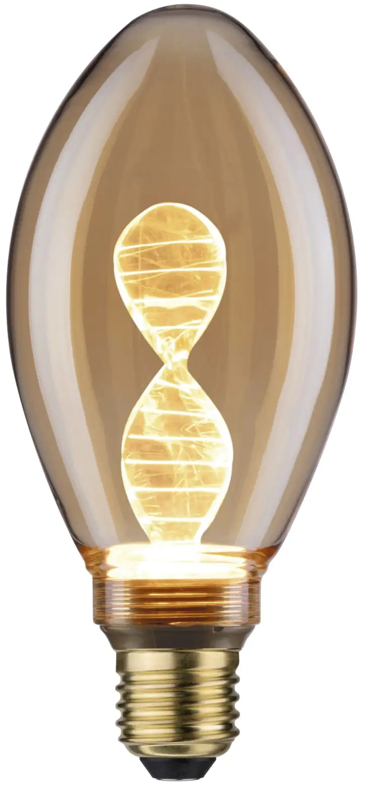 Paulmann LED Leuchtmittel Inner Glow Helix E27 3,5W gold