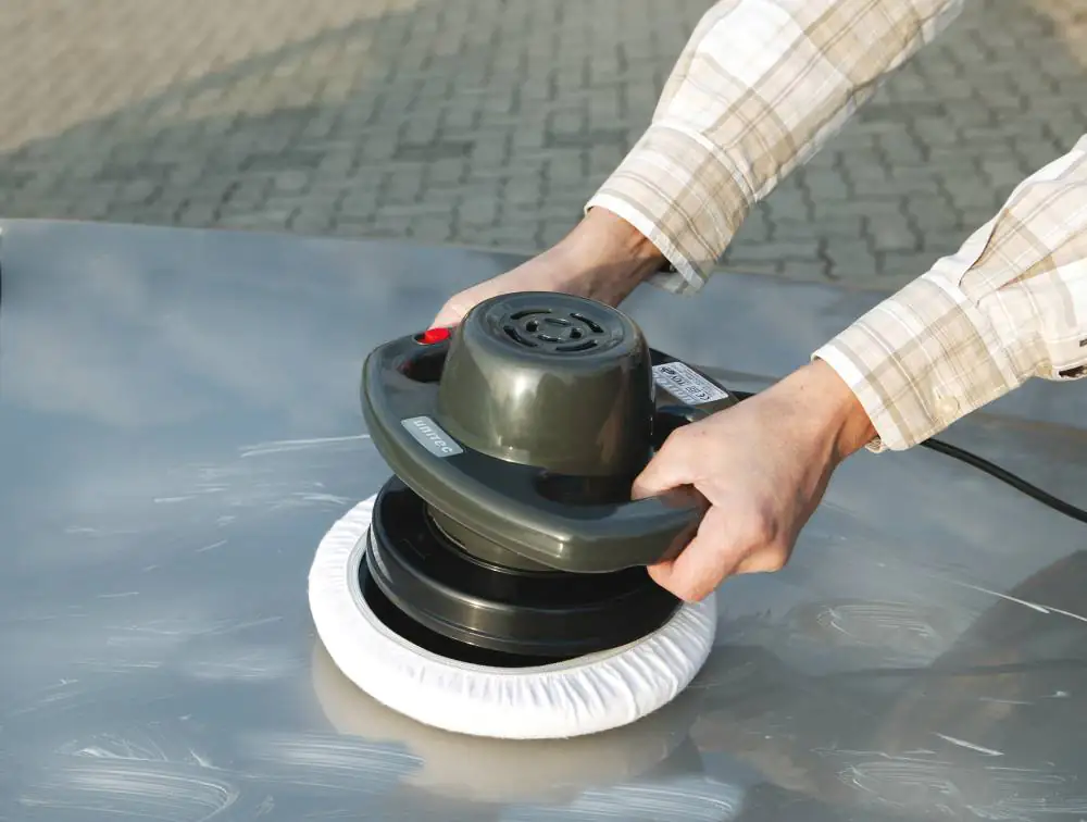 Unitec Poliermaschine 120W Ø 240mm 2m Kabel