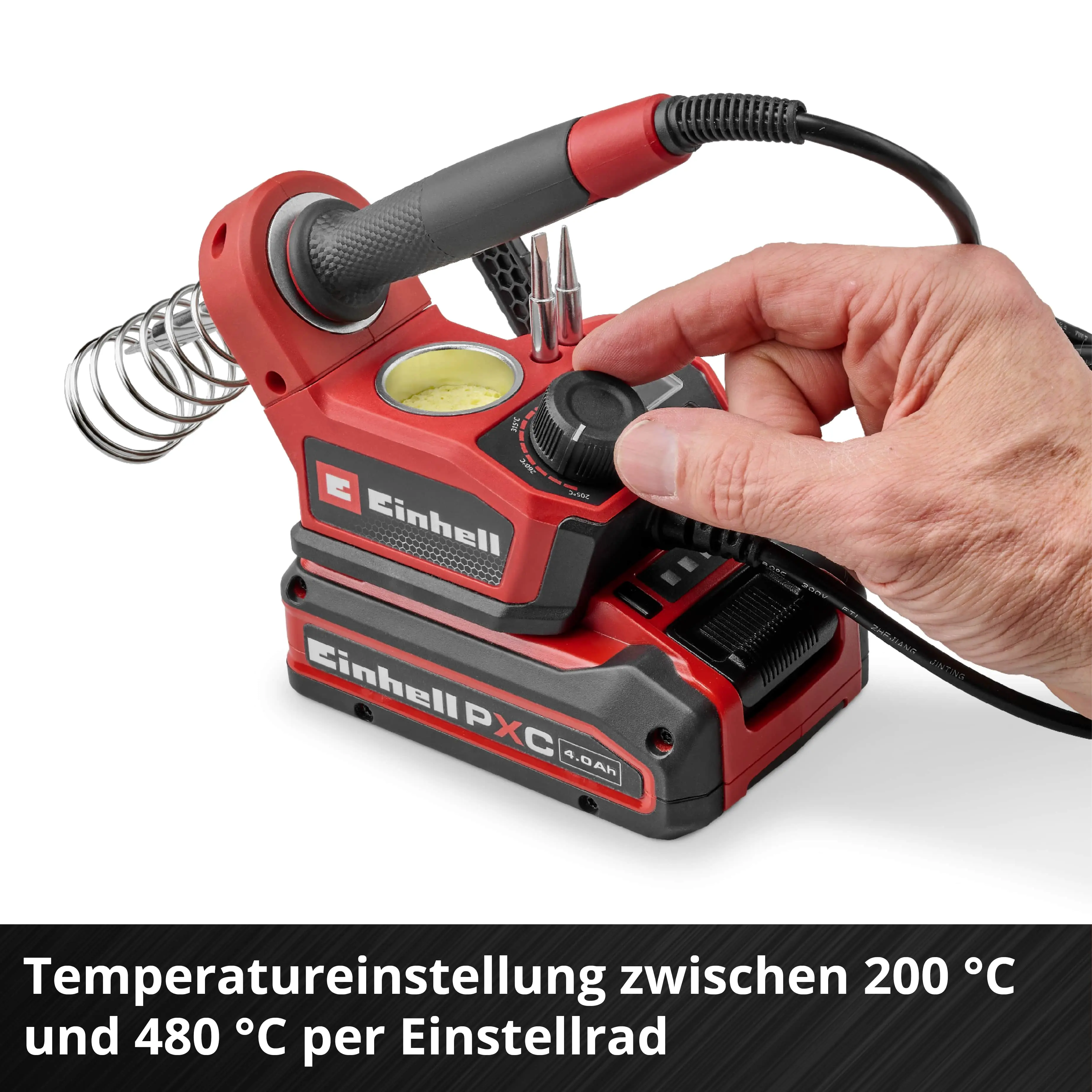 Einhell Expert Akku-Lötkolben TE-SI 18/480 Li E Solo