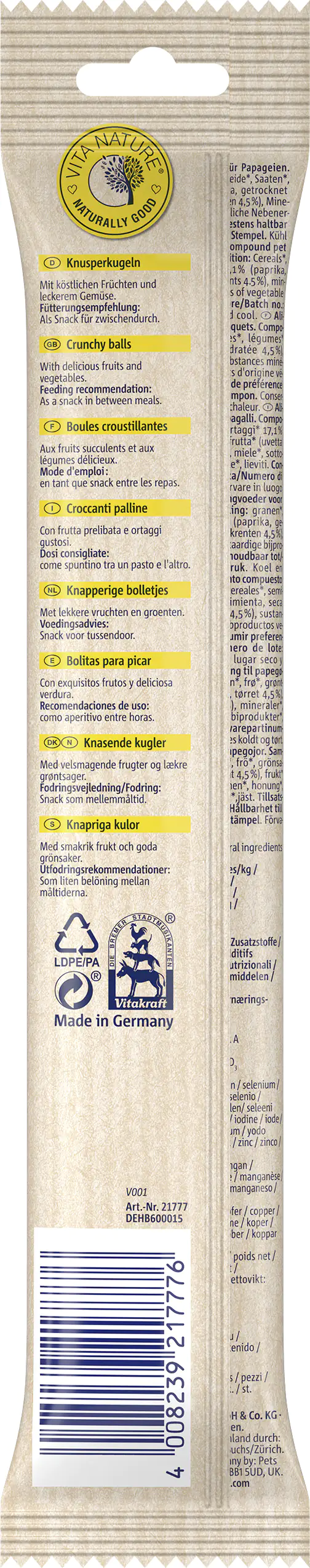 Vitakraft Rollinis® 7 Stück Vitakraft Rollinis® 7 Stück