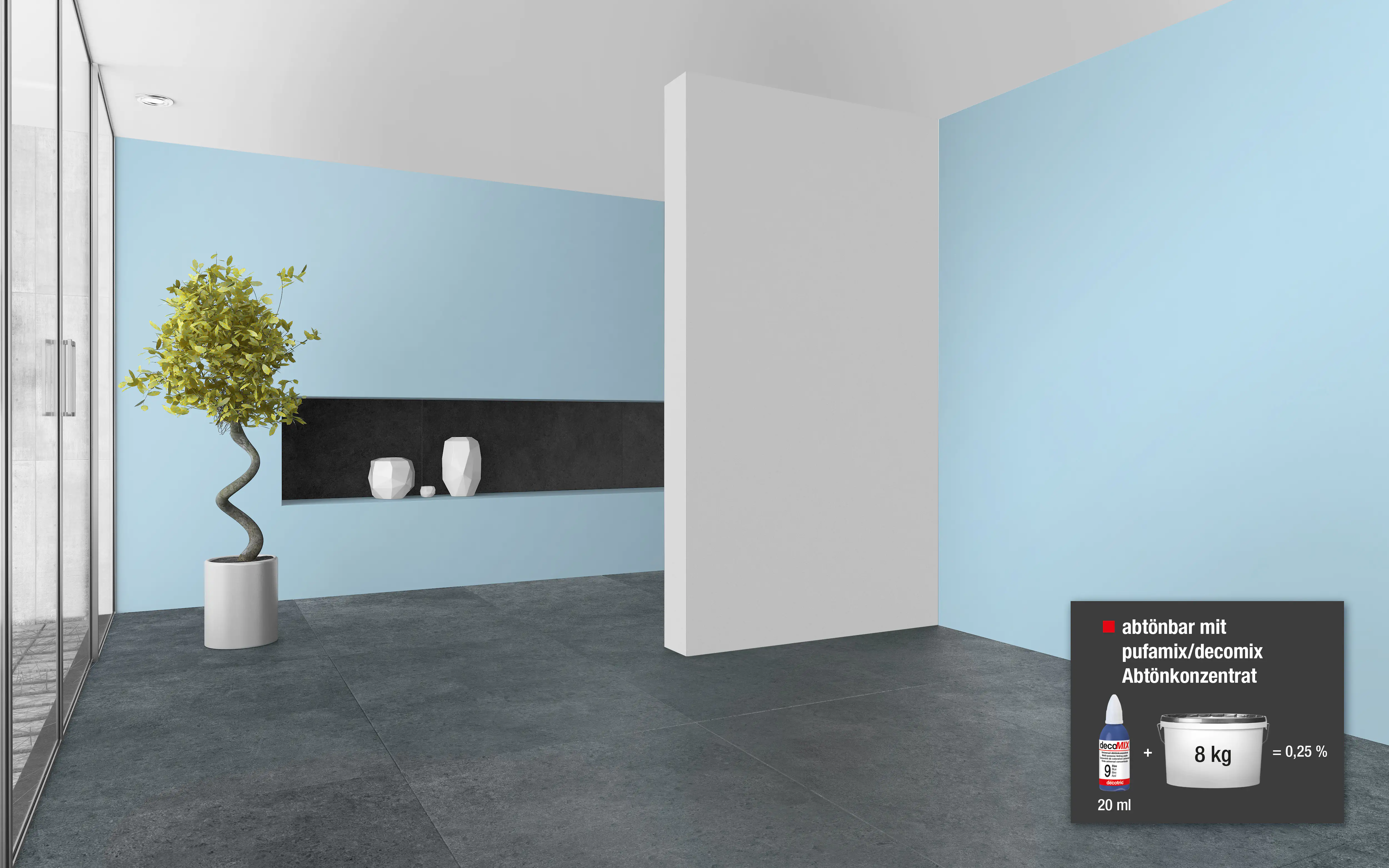 Decotric Abtönkonzentrat 20 ml blau