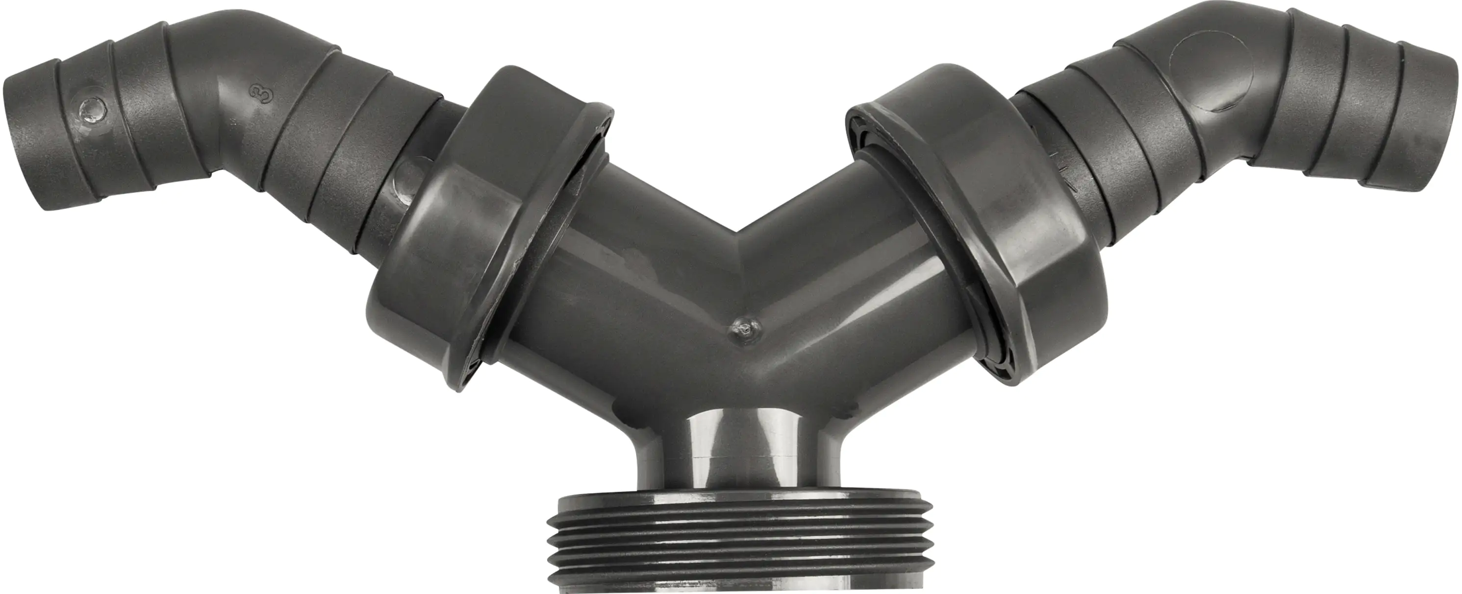 Cornat WAS-Doppelanschluss 1,5 Zoll, Kunststoff