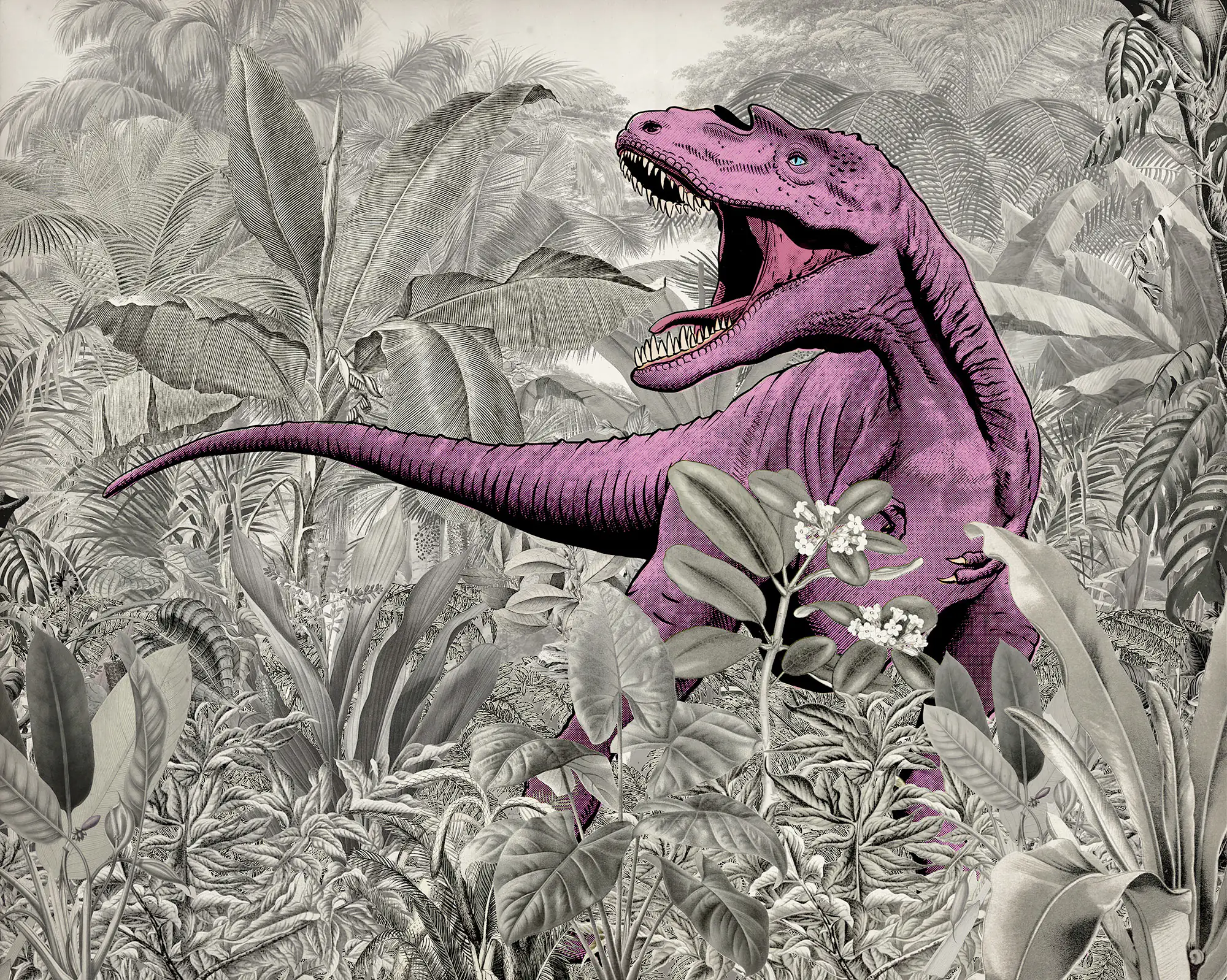 Komar Vlies Fototapete Pinky 350 x 280 cm 