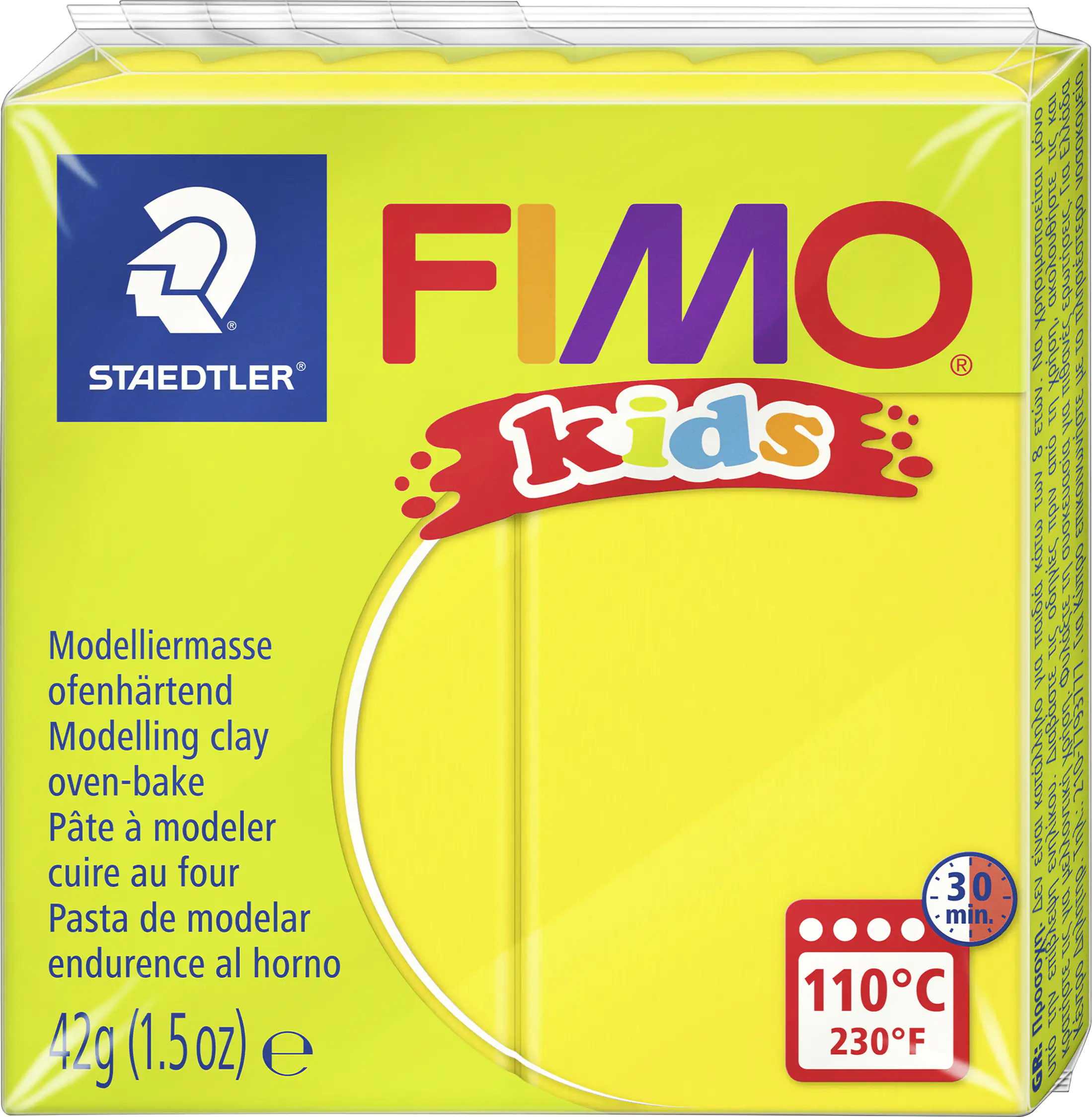 Fimo Kids Modelliermasse gelb 42 g