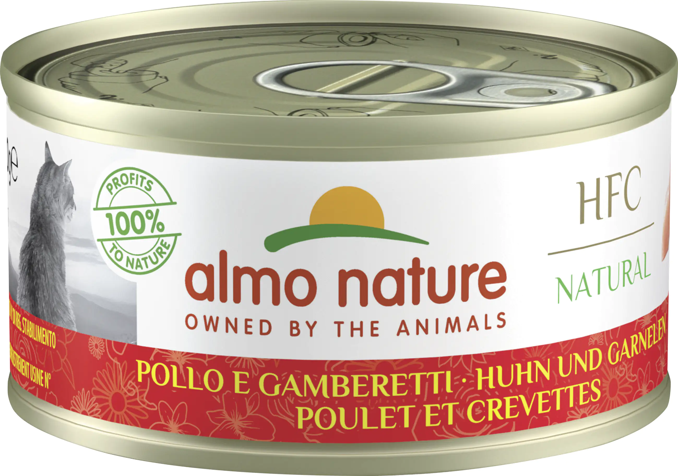 Almo Nature HFC Katzenfutter Huhn & Garnele 70 g