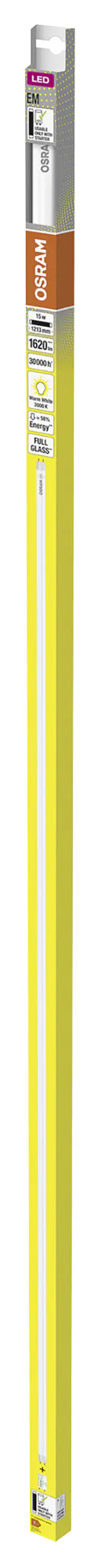 Osram LED Röhre T8 1,2 m G13 15 W warmweiß Osram LED Röhre T8 1,2 m G13 15 W warmweiß