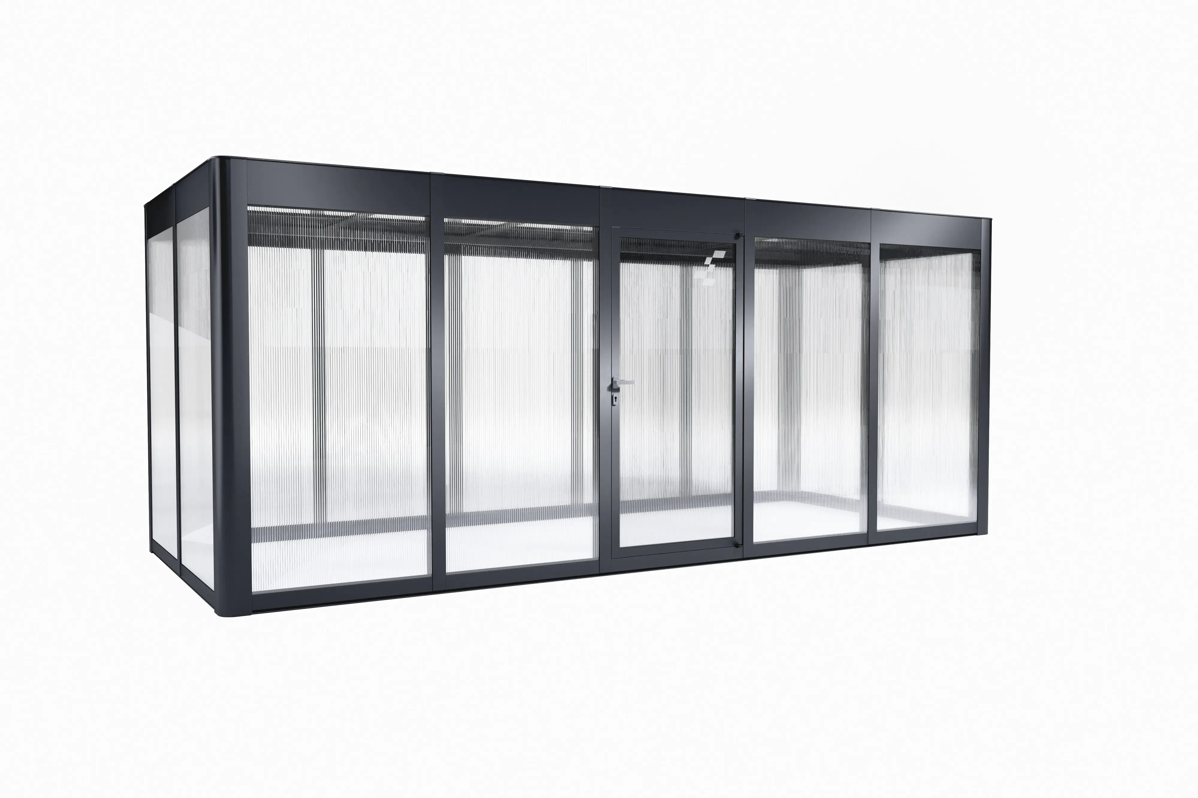 SunElements SunGarden Gartenhaus Select 5.2 548 x 233 cm anthrazit-metallic SunElements SunGarden Gartenhaus Select 5.2 548 x 233 cm anthrazit-metallic