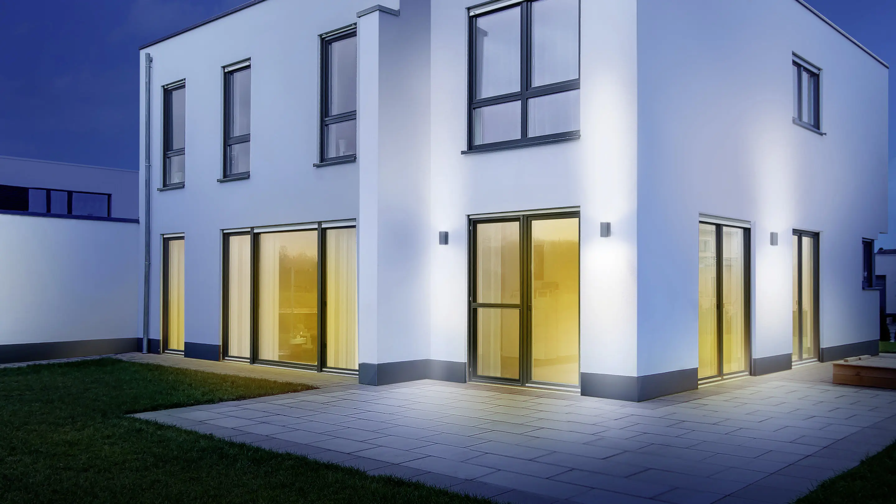 Steinel LED Außenleuchte L 930 9,3W, anthrazit, Alu