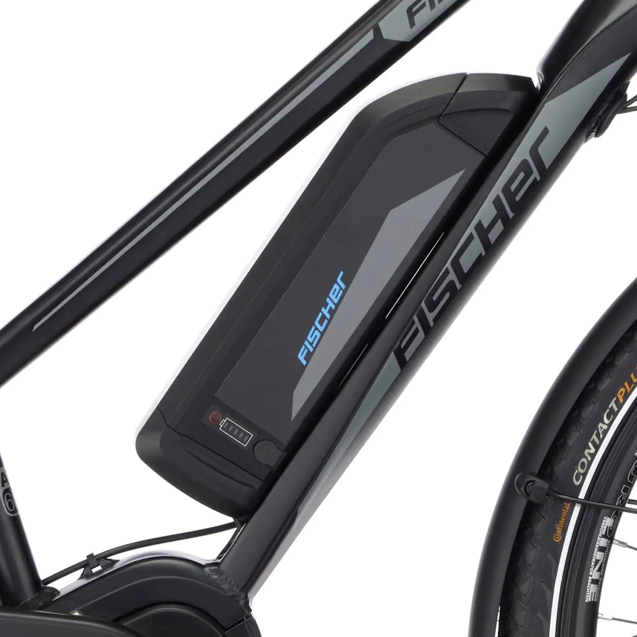 Fischer E-Bike Trekking ETD 1861.1-S2 Damen 28 Zoll 10-Gang 557 Wh schwarz matt 62209 Fischer E-Bike Trekking ETD 1861.1-S2 Damen 28 Zoll 10-Gang 557 Wh schwarz matt 62209