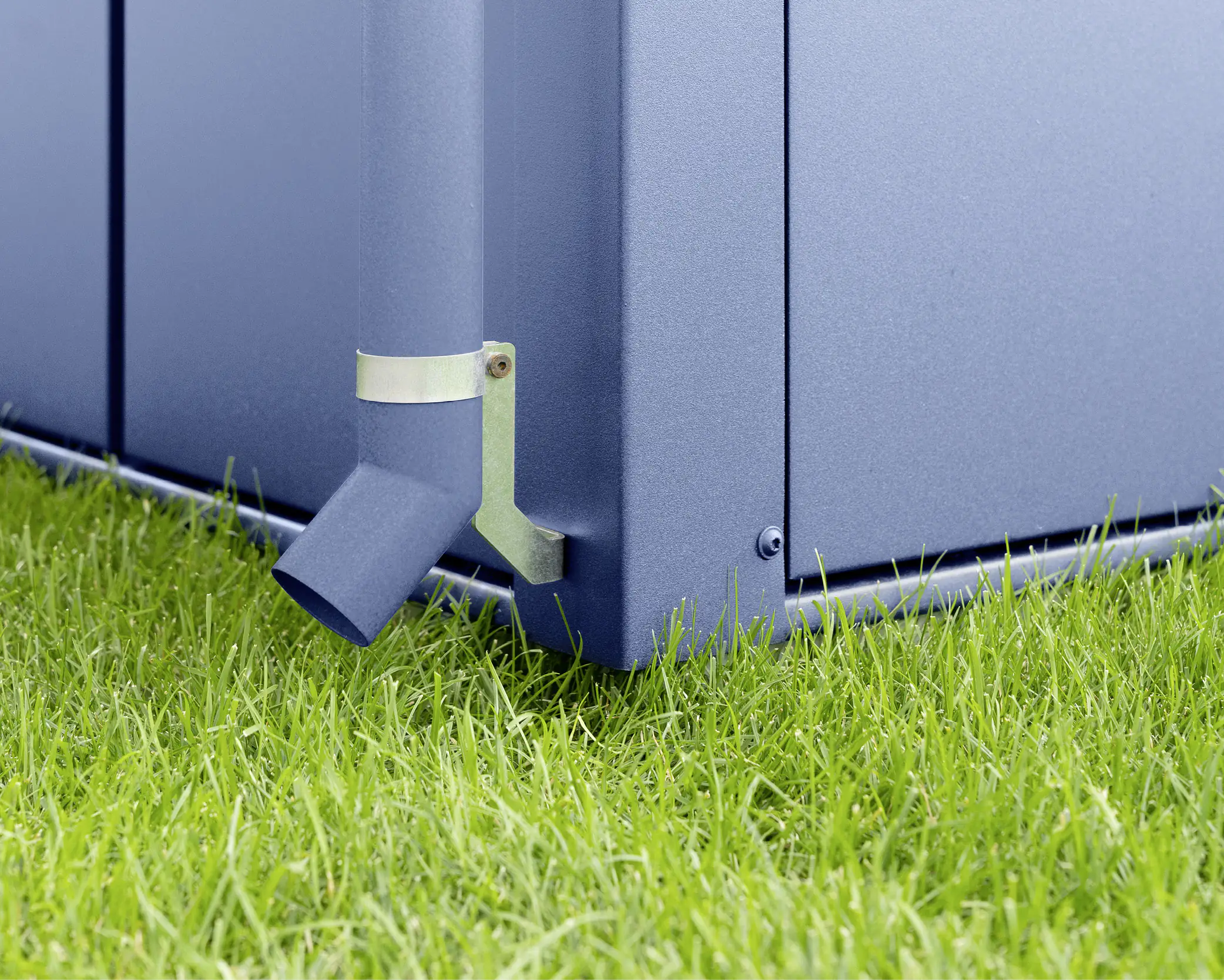 EcoStar Regenfallrohr RAL5014 (Taubenblau) EcoStar Regenfallrohr RAL5014 (Taubenblau)