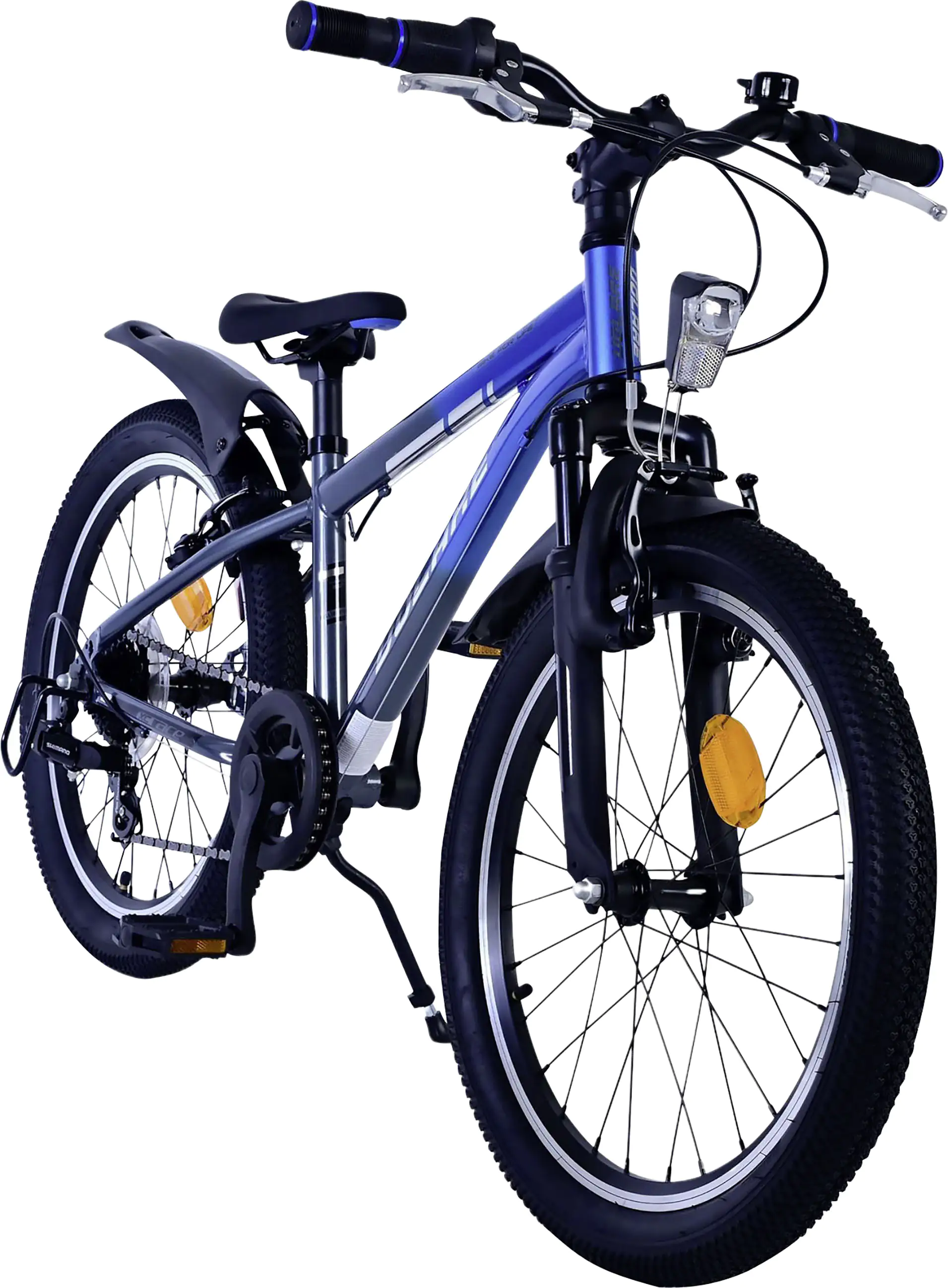 Volare Kinderfahrrad XC Race 20 Zoll 7-Gang RH 27cm blau/grau