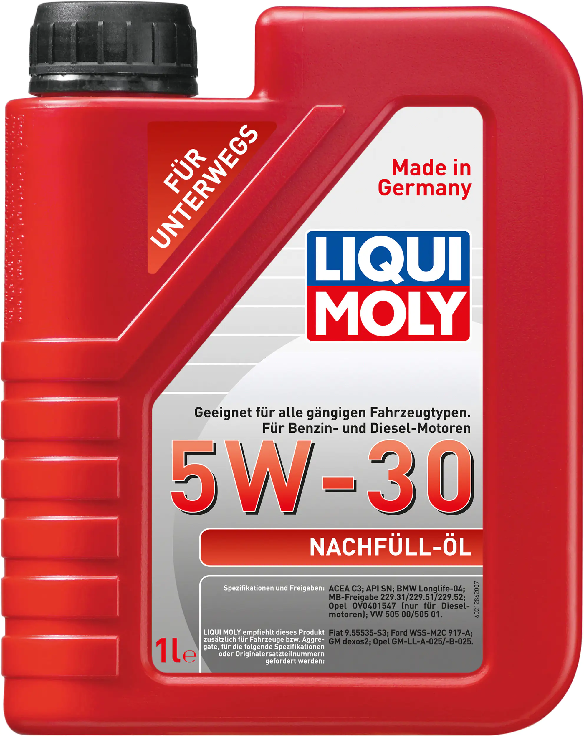 4100420212864 Liqui Moly Nachfüll-Öl 5W-30 1 L