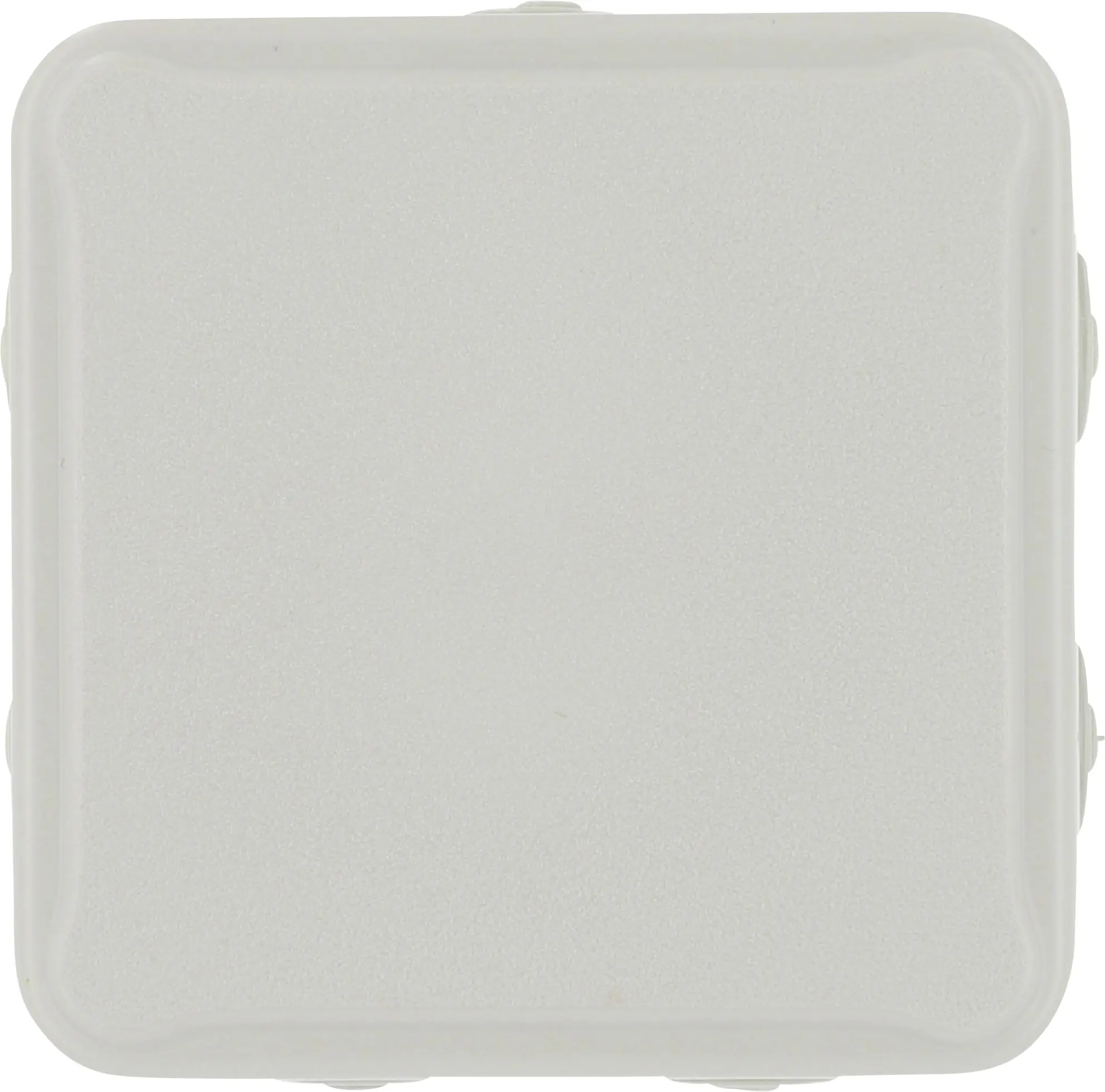 Aufputz- Abzweigdose IP54, 84 x 84 x 50 mm, grau Aufputz- Abzweigdose IP54, 84 x 84 x 50 mm, grau