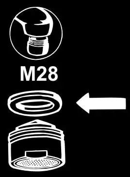 Cornat Gummidichtung für Luftsprudler M28