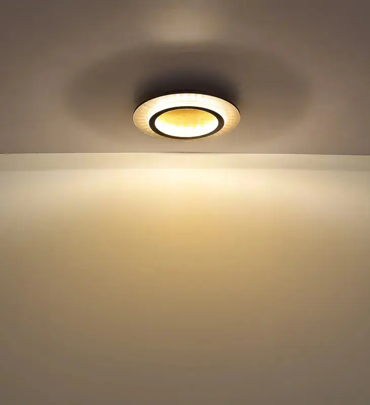 Globo Deckenleuchte Jayden Ø 35 x 5,5 cm gold CCT