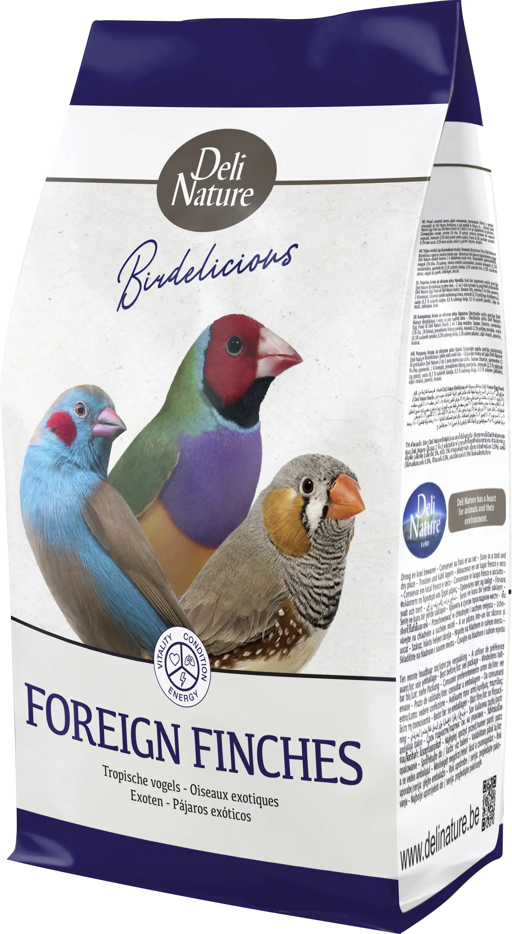 Deli Nature 5* Menu Komplettfutter für Exoten 800g