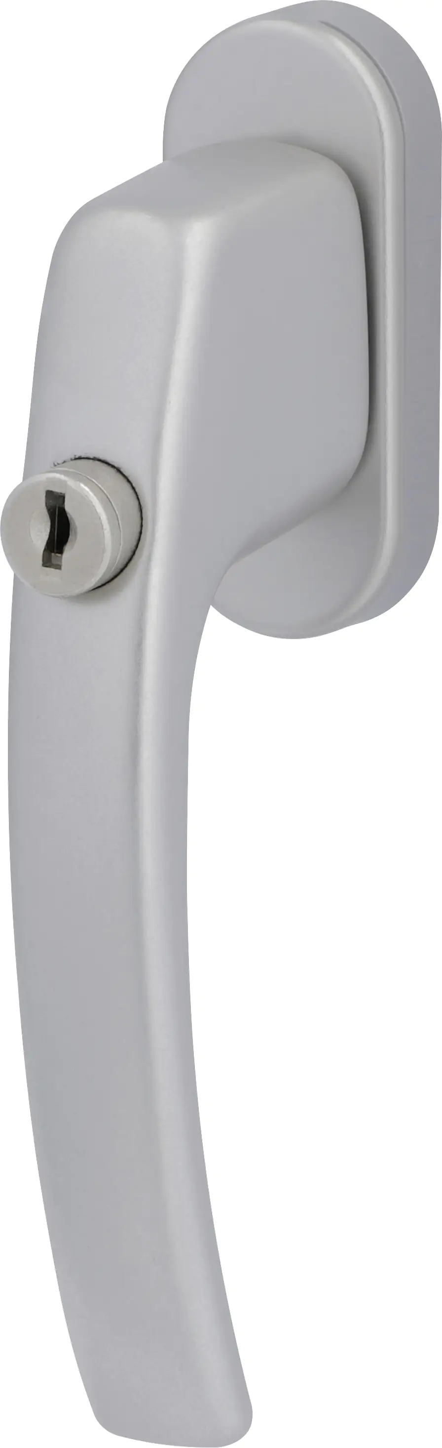 Alpertec Fenstergriff abschließbar Aluminium F9 Edelstahl-Optik 3 Stück Alpertec Fenstergriff abschließbar Aluminium F9 Edelstahl-Optik 3 Stück