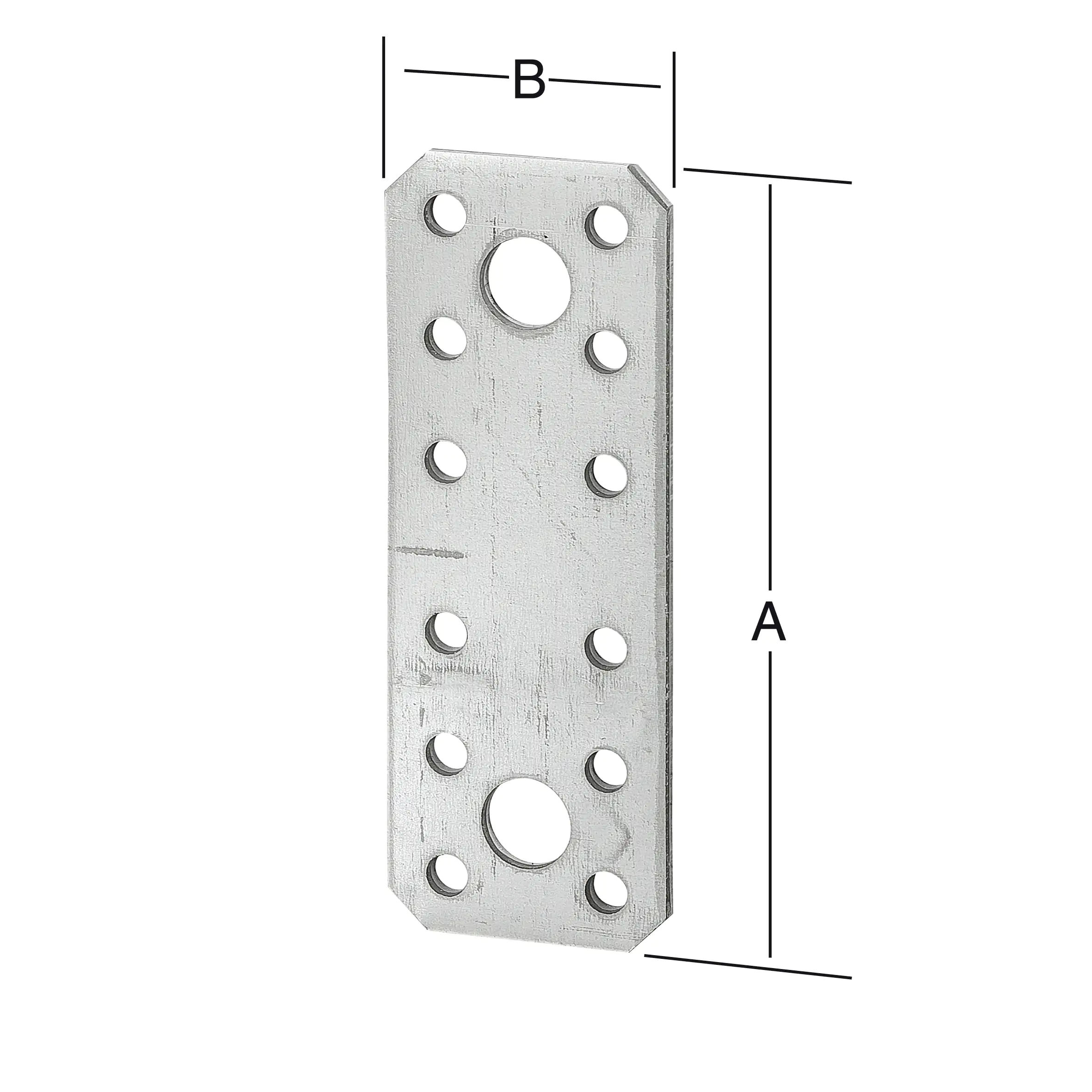 Vormann Flachverbinder sendzimir verzinkt 136 x 55 mm Vormann Flachverbinder sendzimir verzinkt 136 x 55 mm