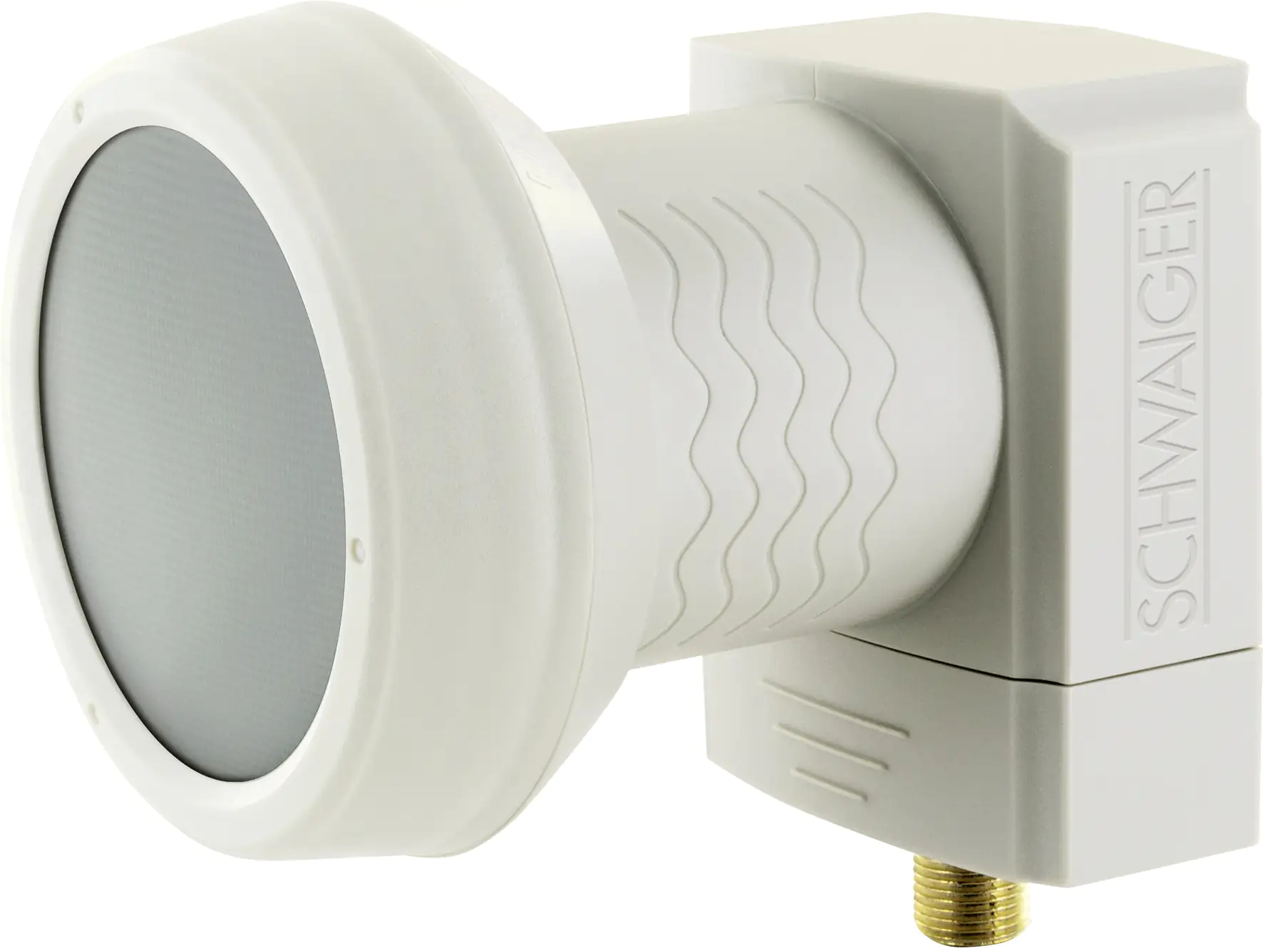 Schwaiger Single LNB digital hellgrau, 1 Teilnehmer