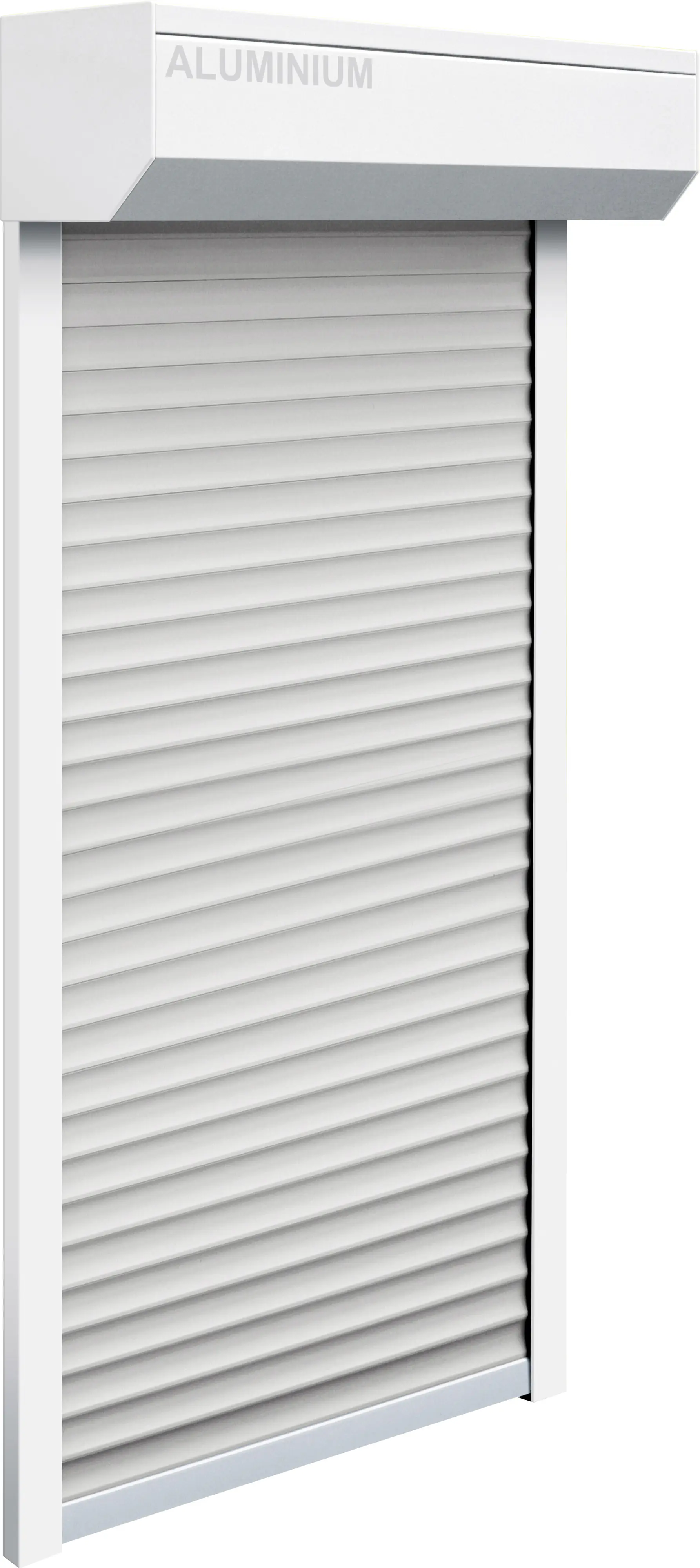 Schellenberg SB-Vorbau-Rollladen 80 x 100 cm,45° Kasten weiß