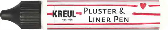 Kreul Pluster & Liner Pen white cotton 29 ml Kreul Pluster & Liner Pen white cotton 29 ml