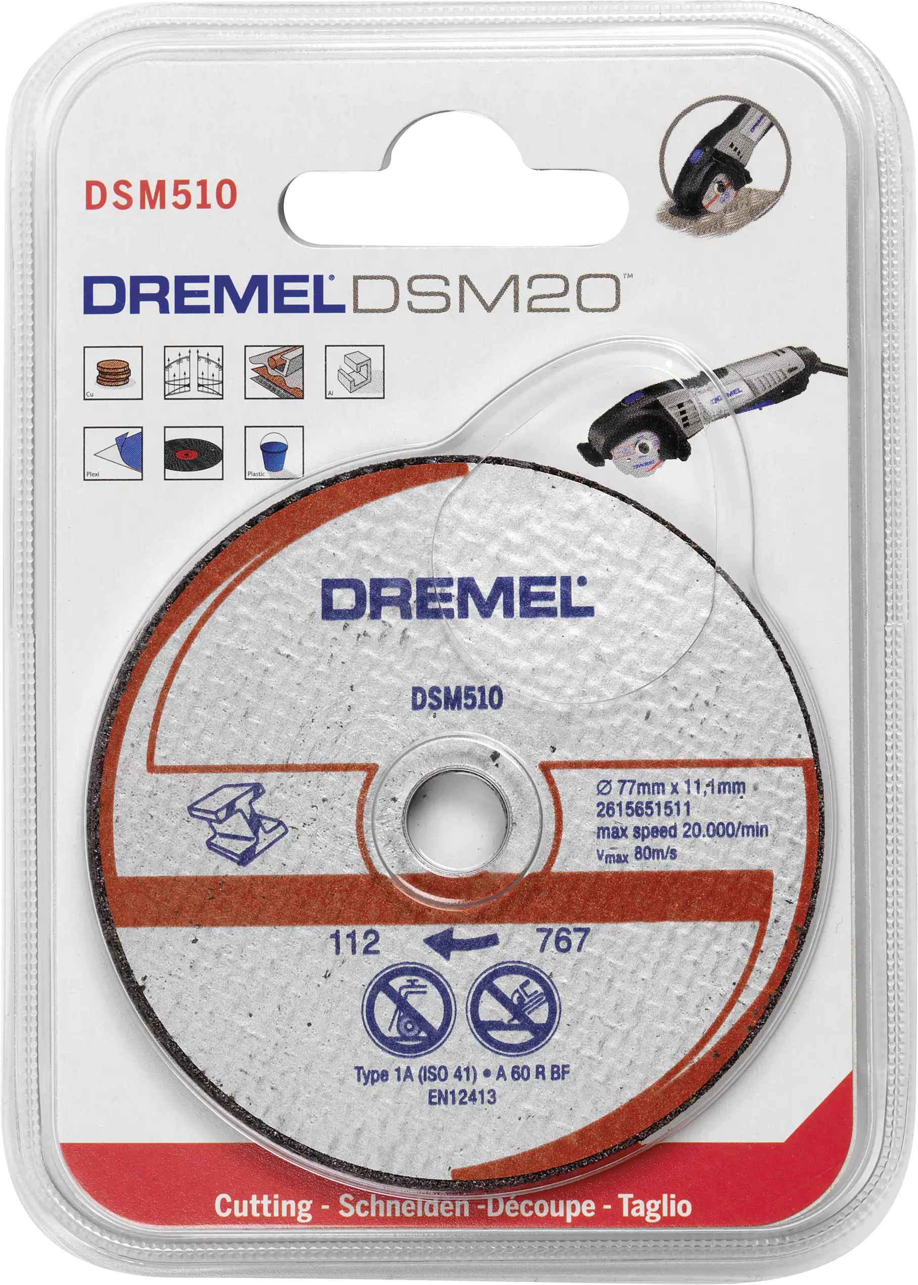 Dremel Trennscheibe DSM510 Dremel Trennscheibe DSM510