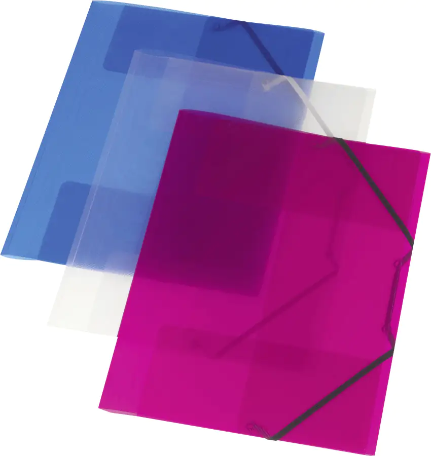 herlitz Gummizugmappe A4 Einschlagklappen und 2 Gummizüge