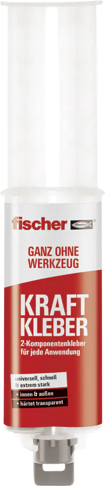 4048962324594 Fischer Kraftkleber 25 ml 2-Komponentenkleber für jede Anwendung