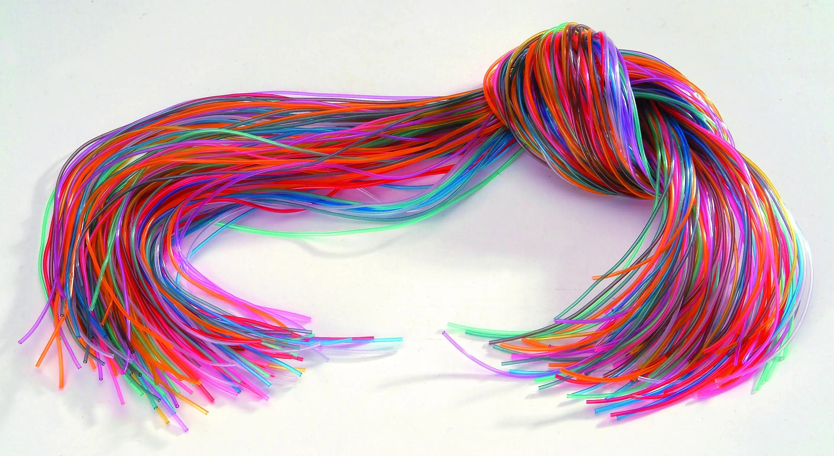 Glorex Colour Strips transparent 100 cm, 20 Stück