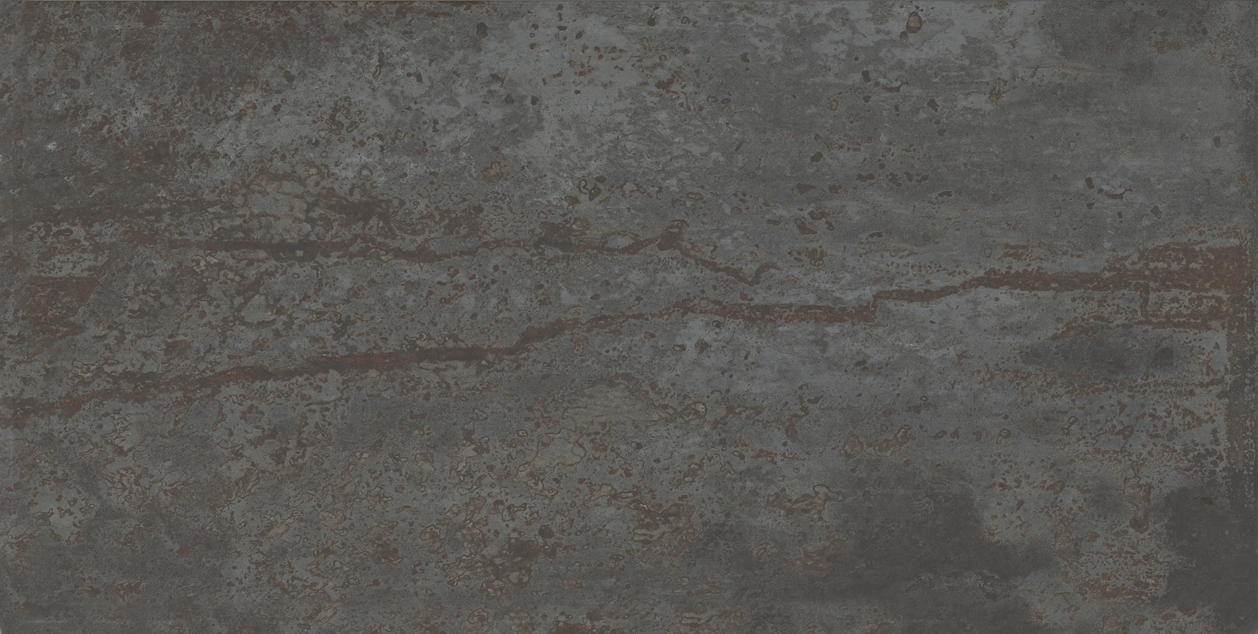 Bodenfliese Feinsteinzeug Ruggine 31 x 62 cm anthrazit