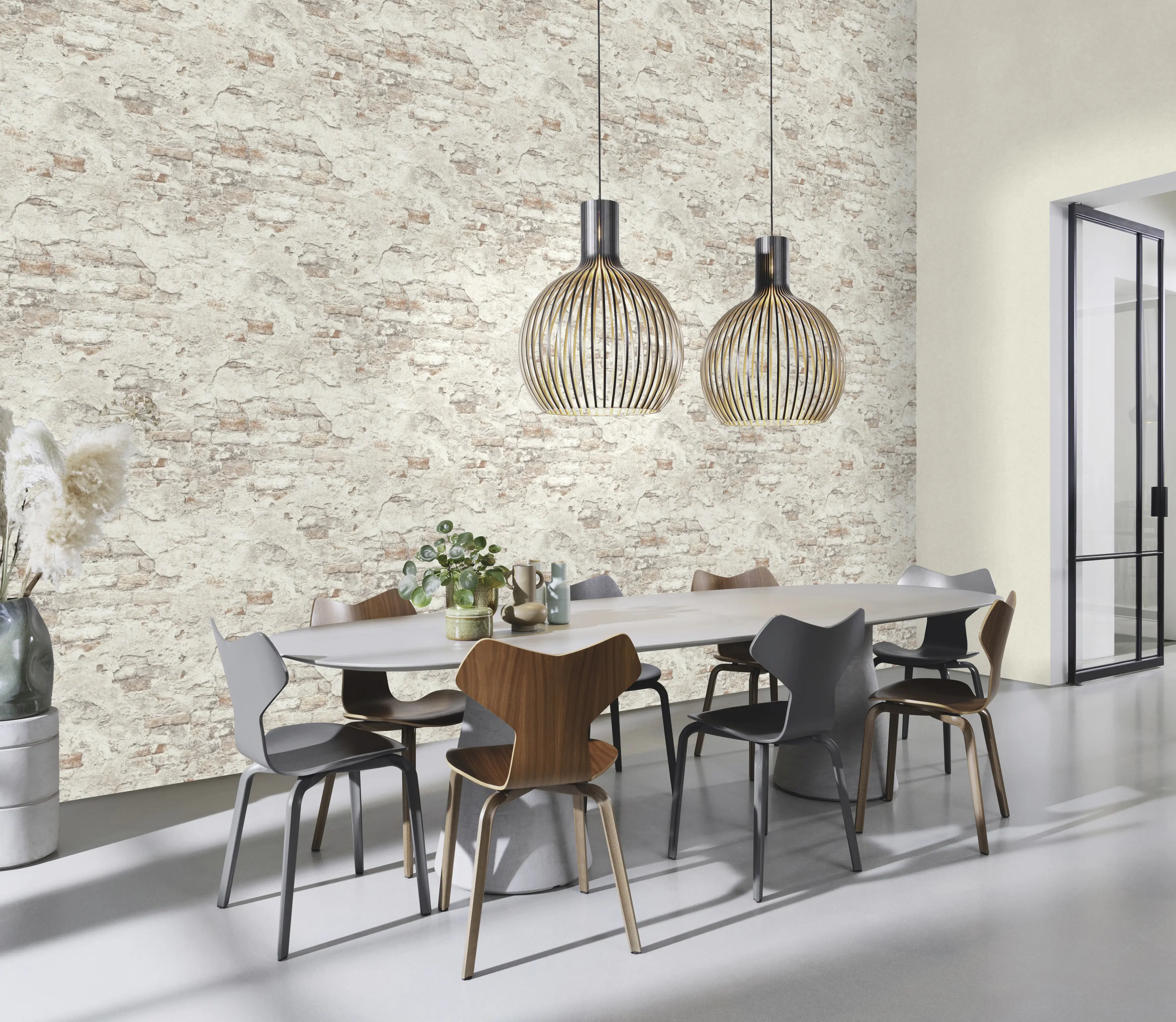 Rasch Vliestapete 939316 Factory III bruchstein grau 10,05 x 0,53 m