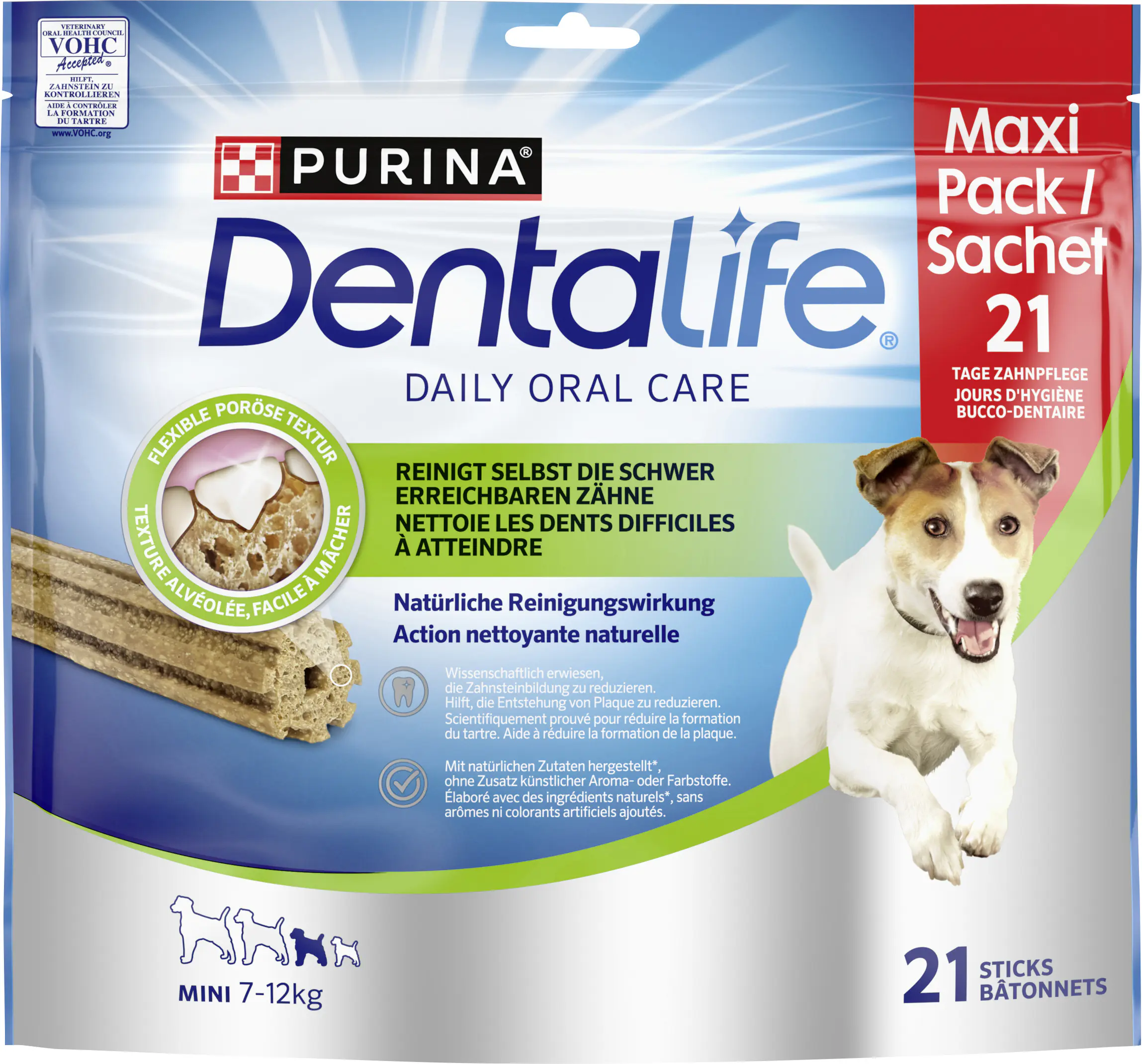 Purina DentaLife Mini Snacks für kleine Hunde 21 Sticks 345g Maxipack Purina DentaLife Mini Snacks für kleine Hunde 21 Sticks 345g Maxipack