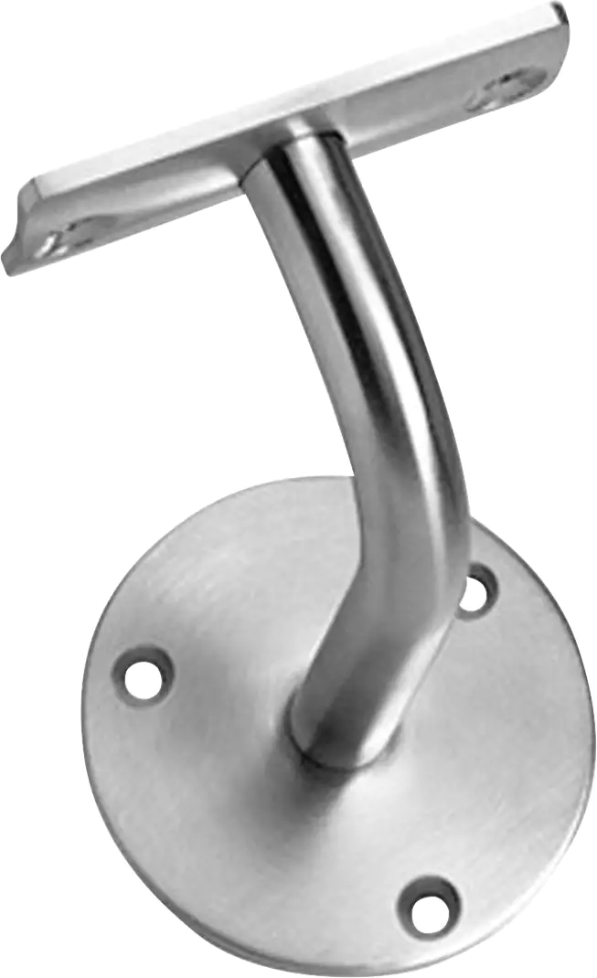 Intersteel Geländerhalter Edelstahl gebürstet mit Schraublöcher und Auflage