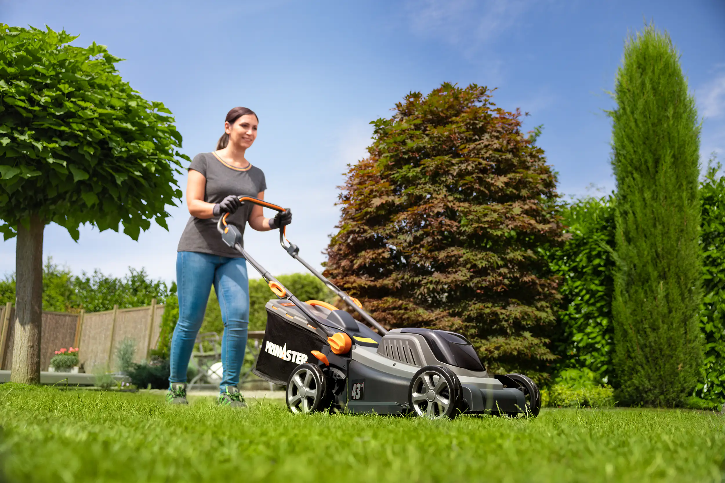 Primaster Akku-Rasenmäher PMARM 4043 40 V inkl. Akku 4,0 Ah & Mulchkit